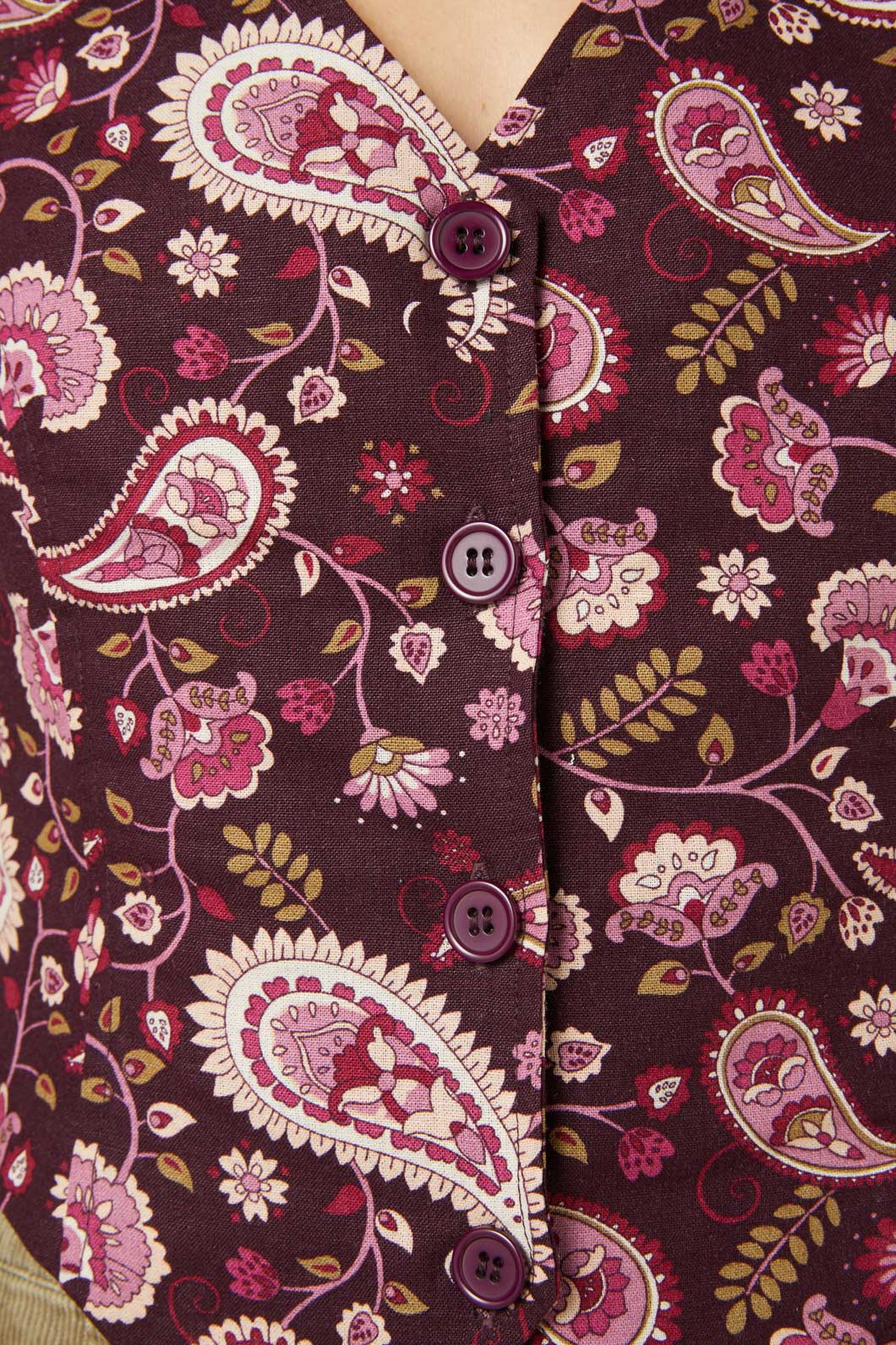Boho Paisley Vest - Image 5