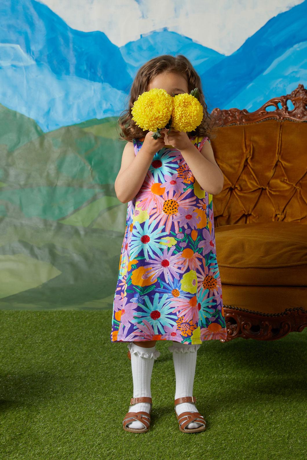 Botanica Kids Jersey Dress - Image 4