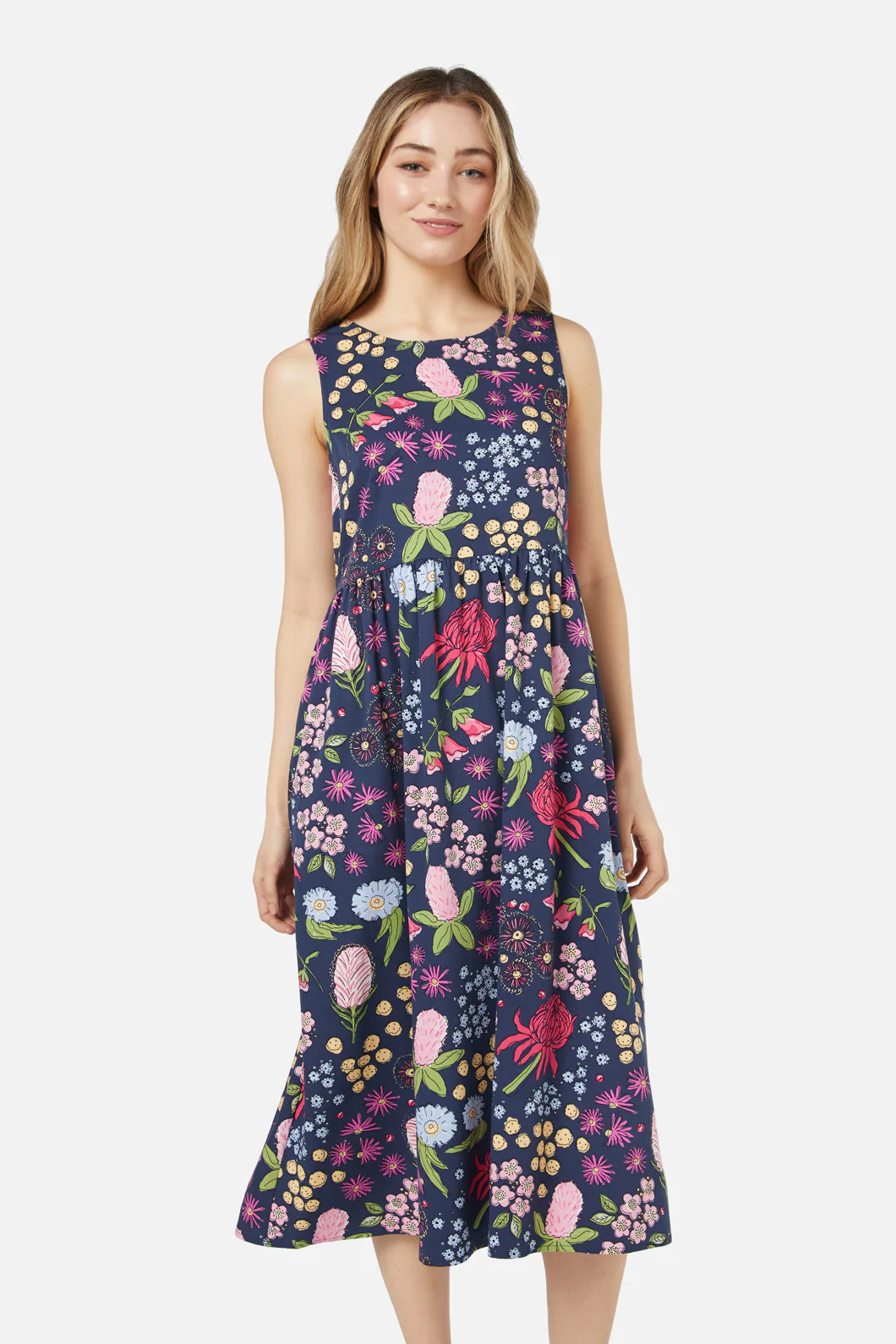 Bouquet Midi Dress - Image 3