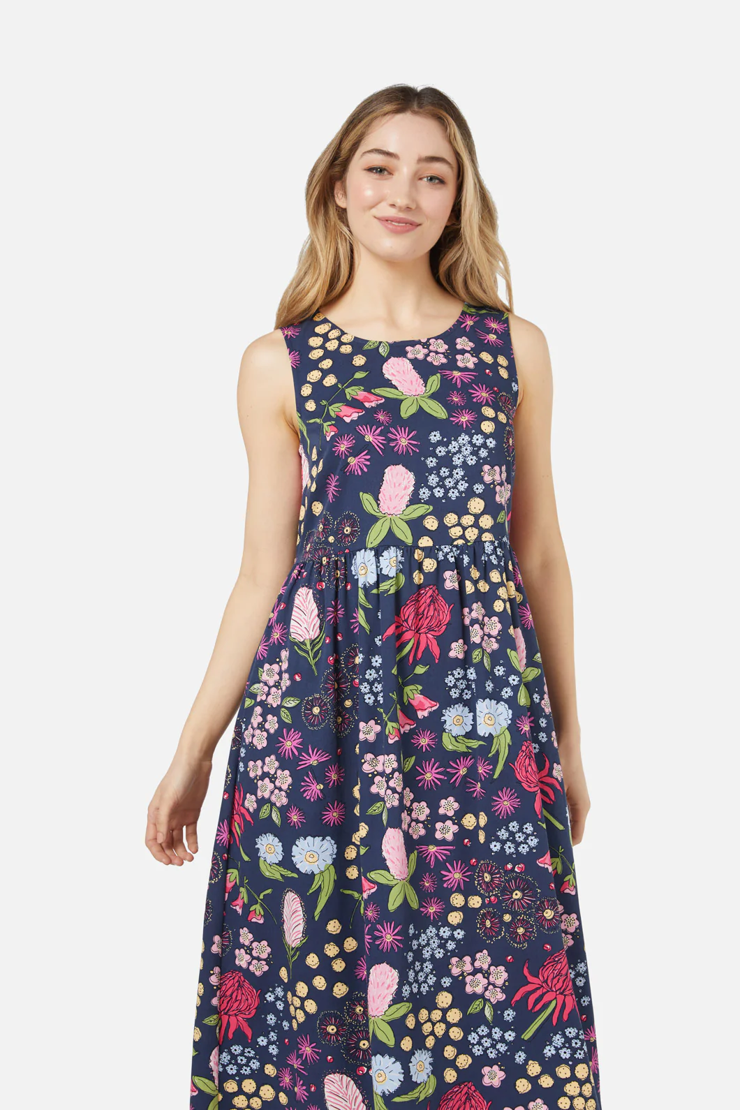 Bouquet Midi Dress - Image 4