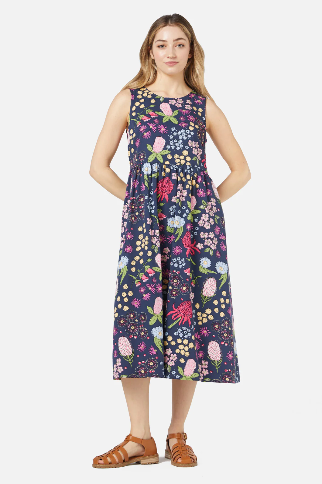 Bouquet Midi Dress - Image 5