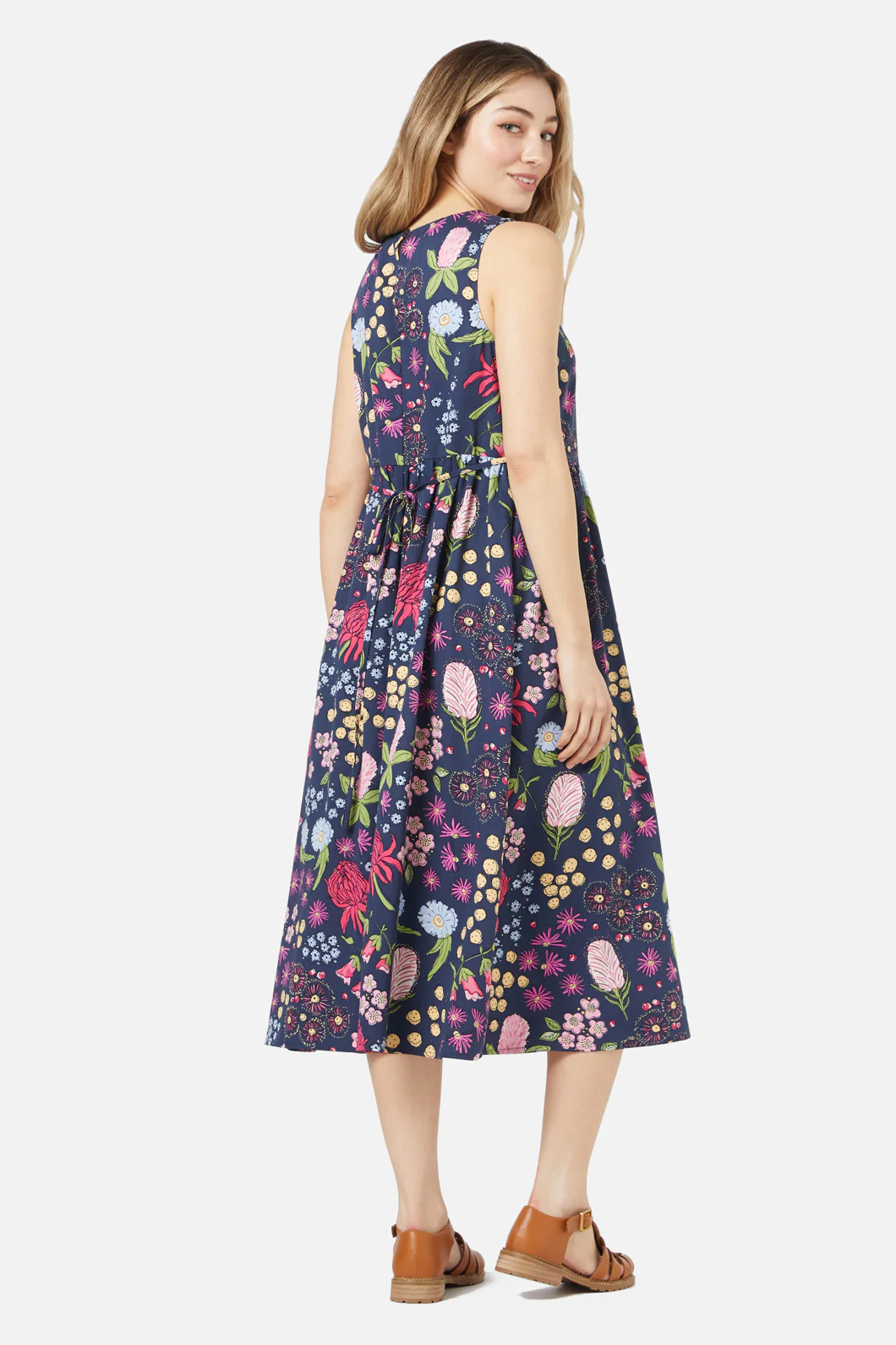 Bouquet Midi Dress - Image 8