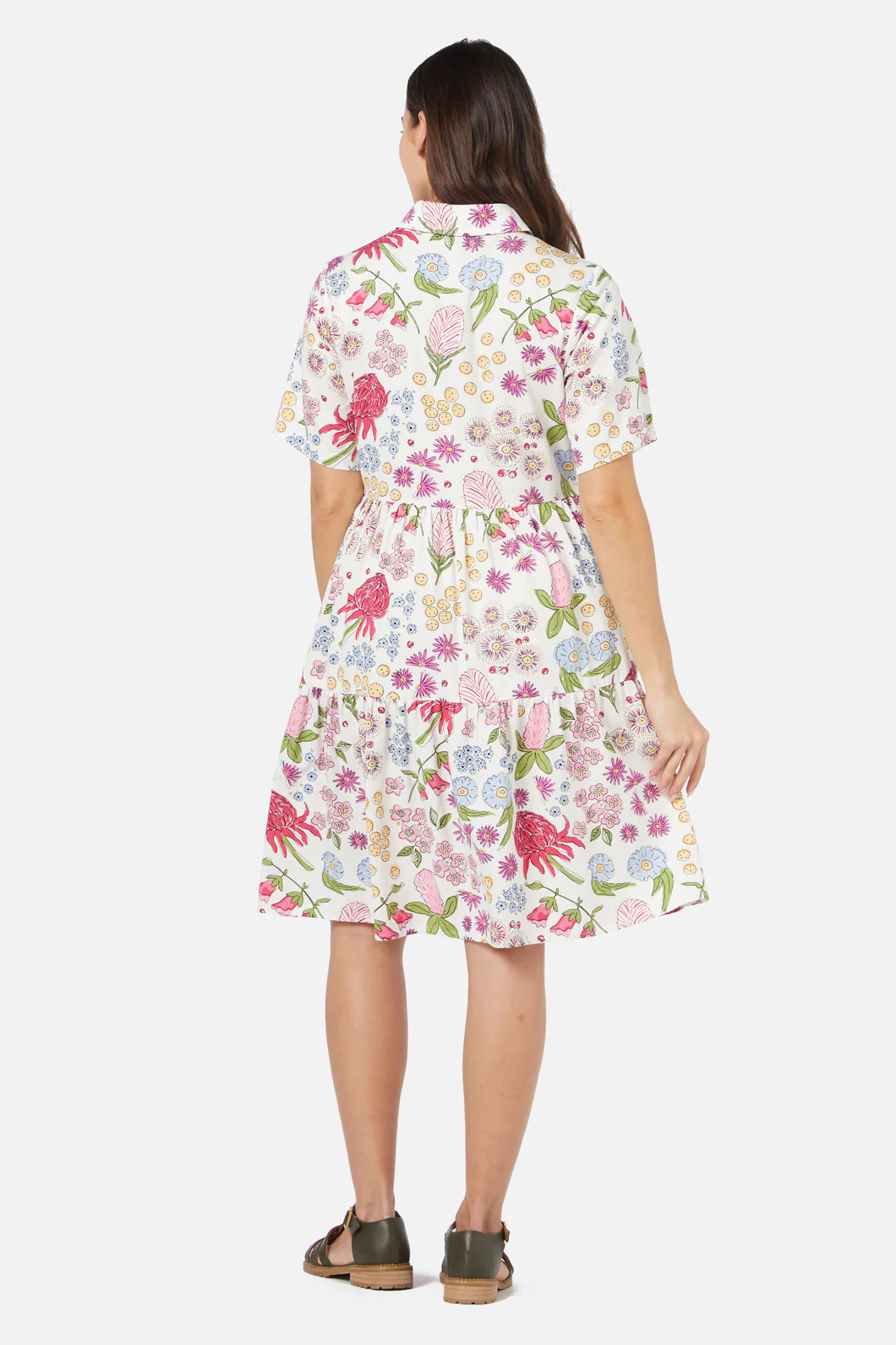 Bouquet Shirt Dress - Image 6