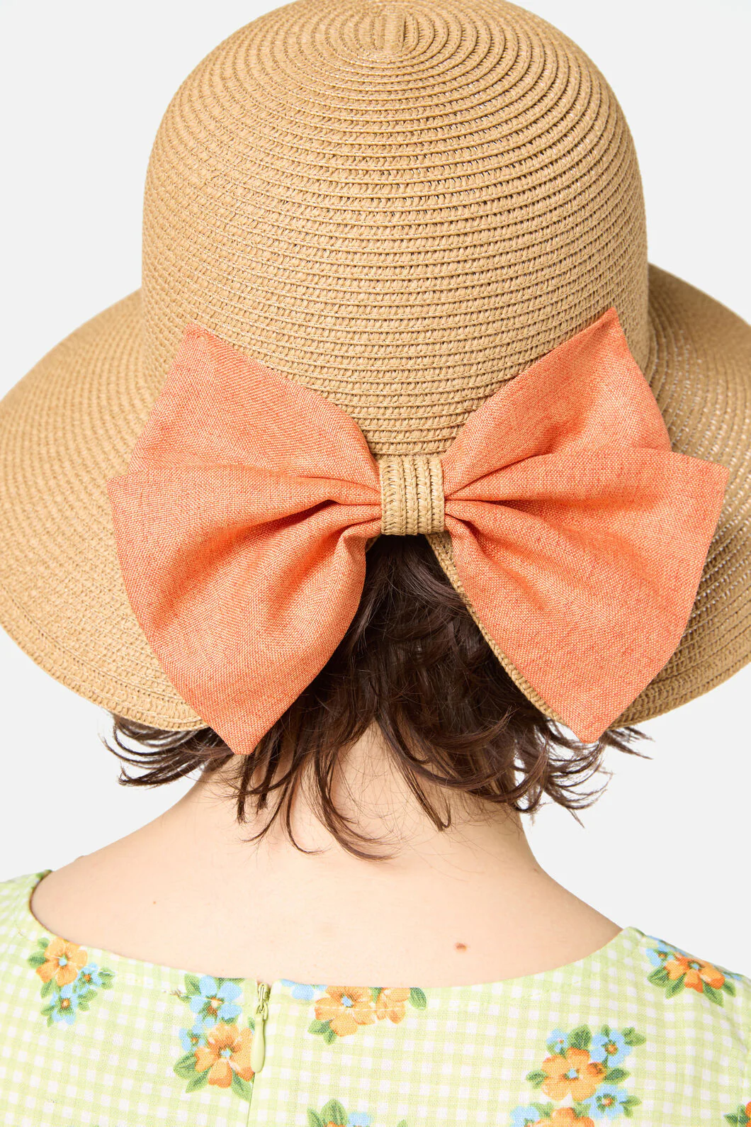 Bow Cut Out Sun Hat - Image 3