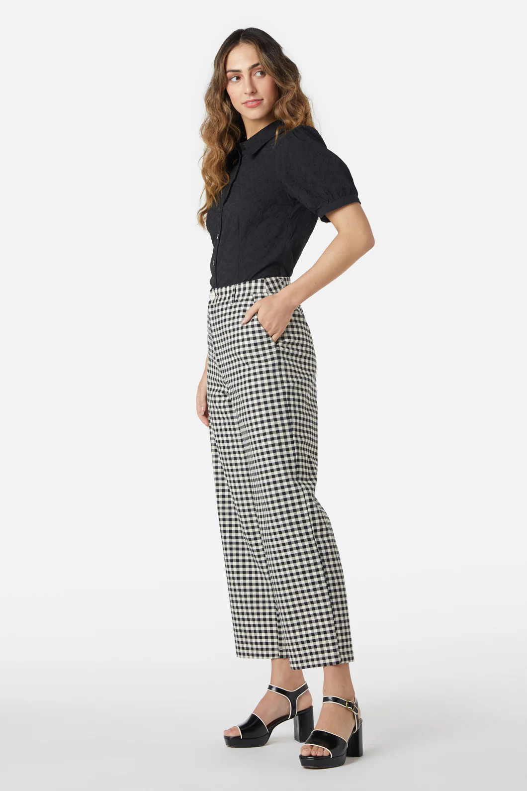 Callie Check Pant - Image 8