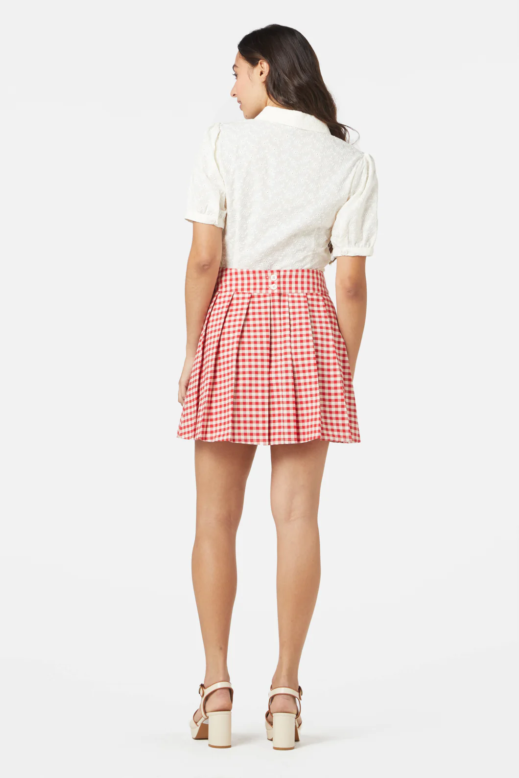 Callie Check Skirt - Image 4