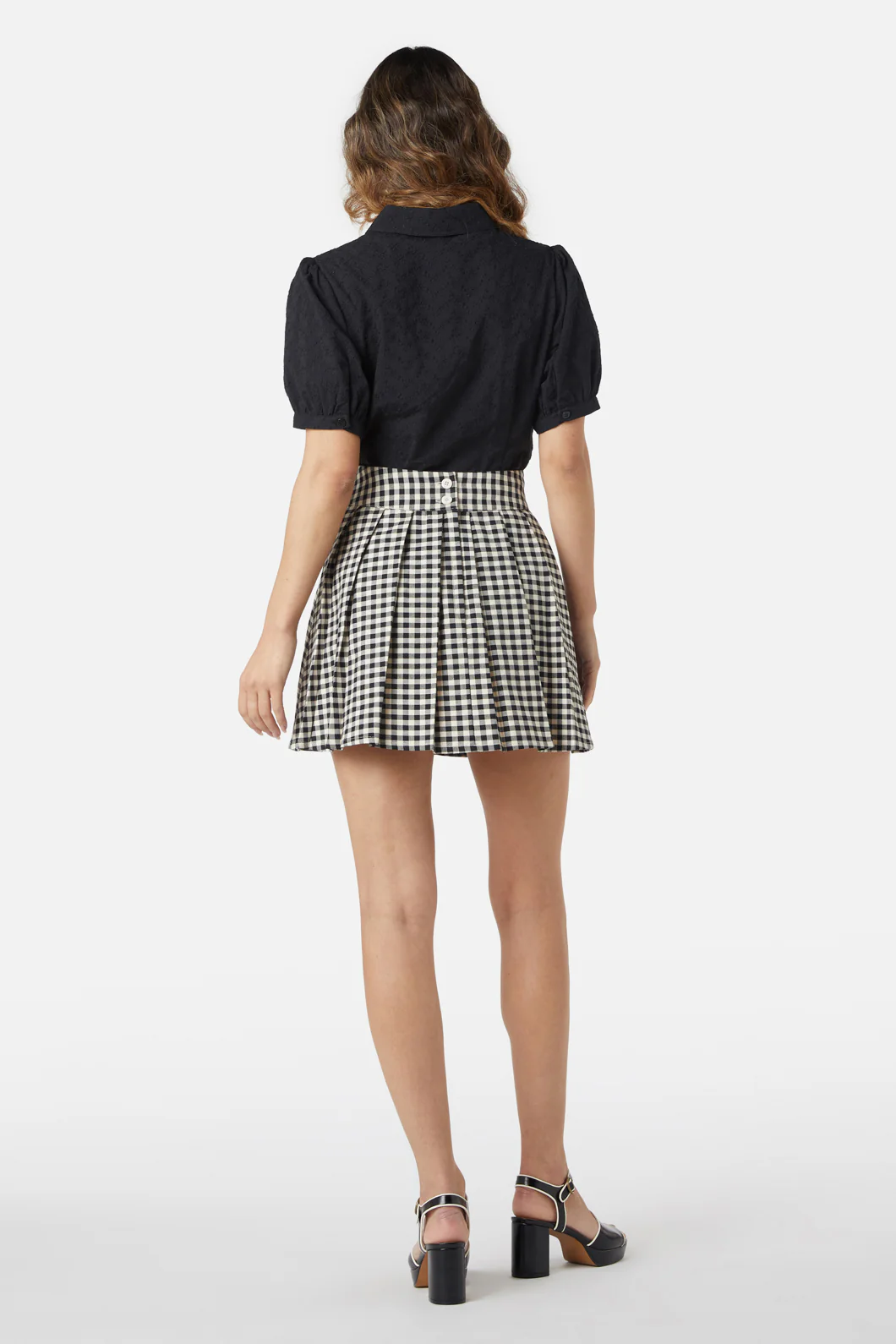 Callie Check Skirt - Image 9