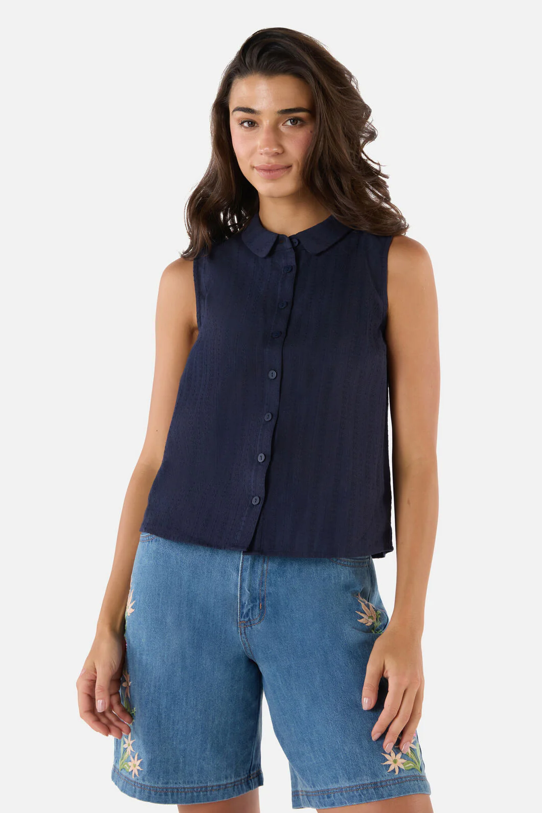 Carter Sleeveless Blouse