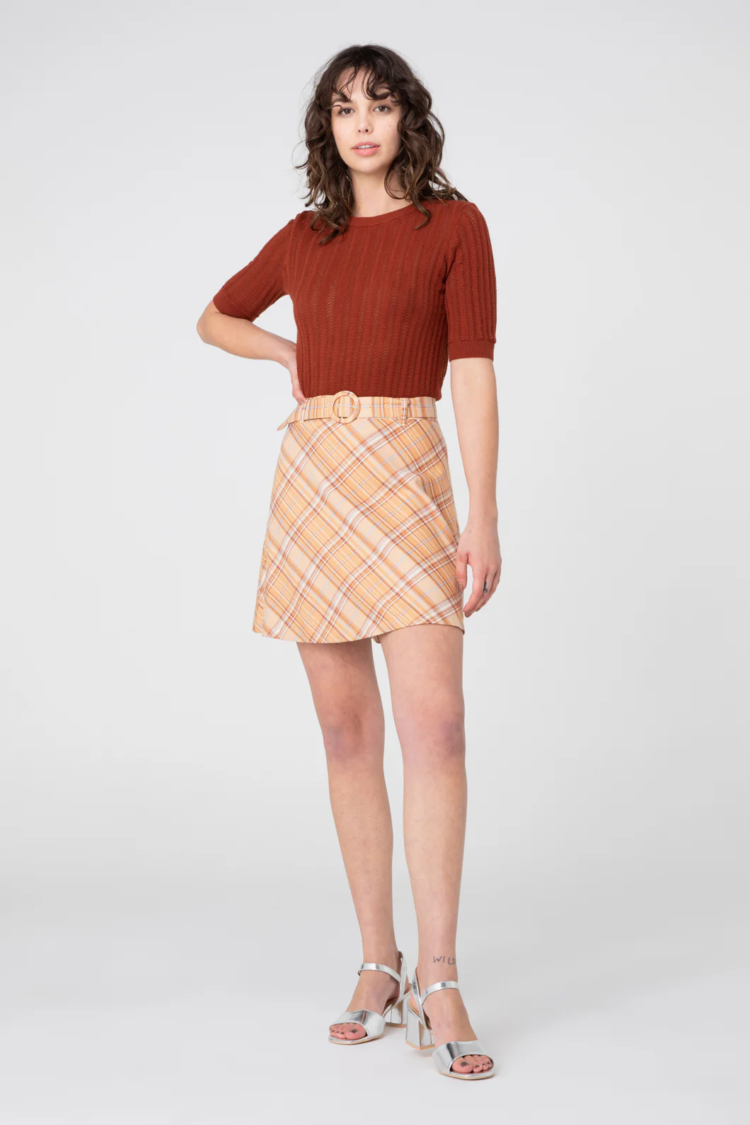 Chelsea Check Skirt - Image 15
