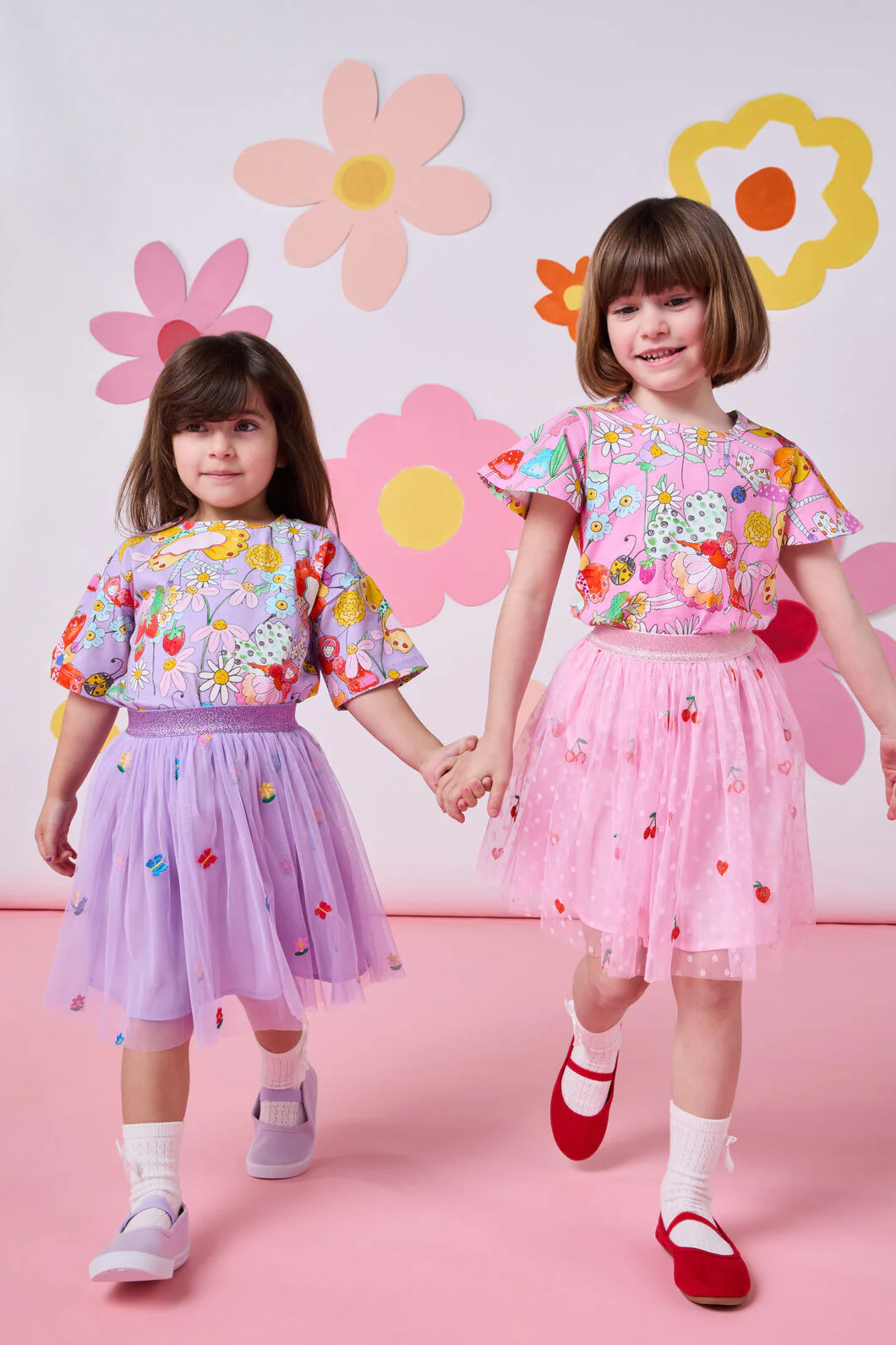 Cherry Emb Kids Skirt - Image 3