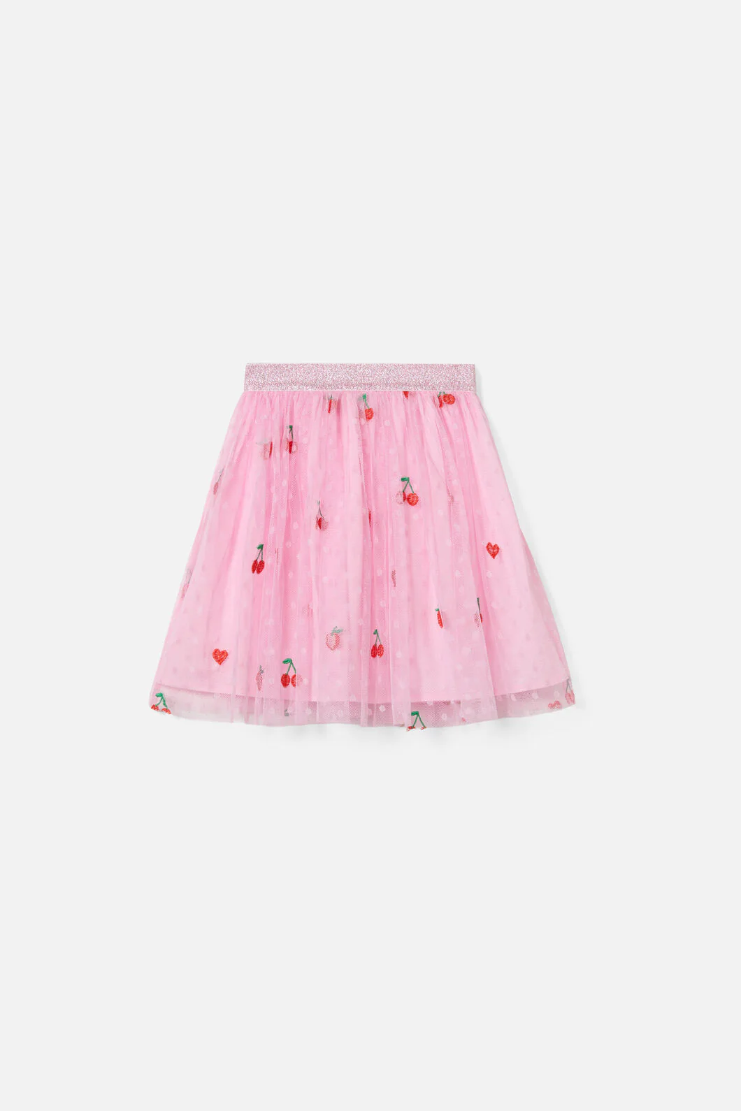 Cherry Emb Kids Skirt - Image 4