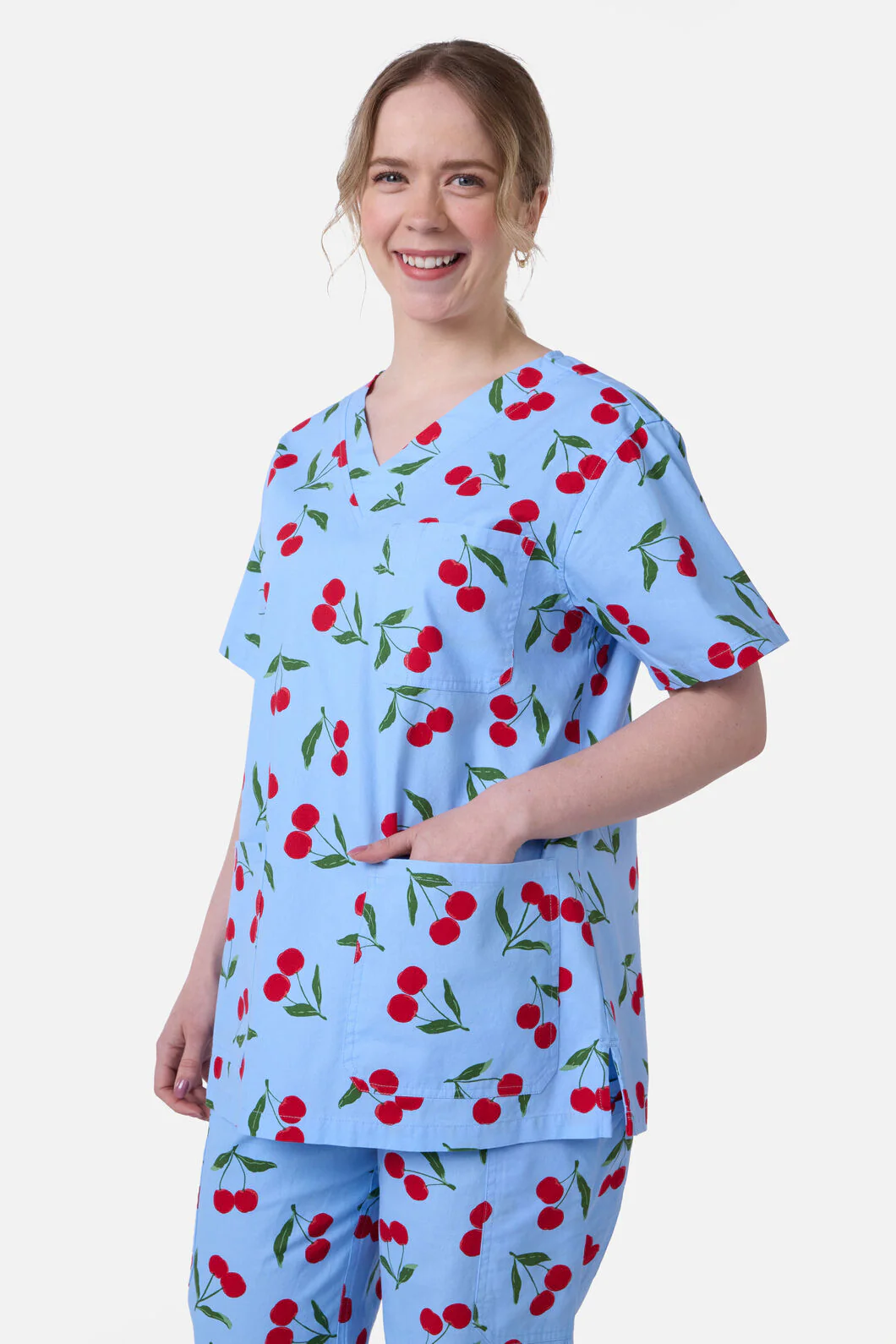 Cherry Scrub Set - Image 5
