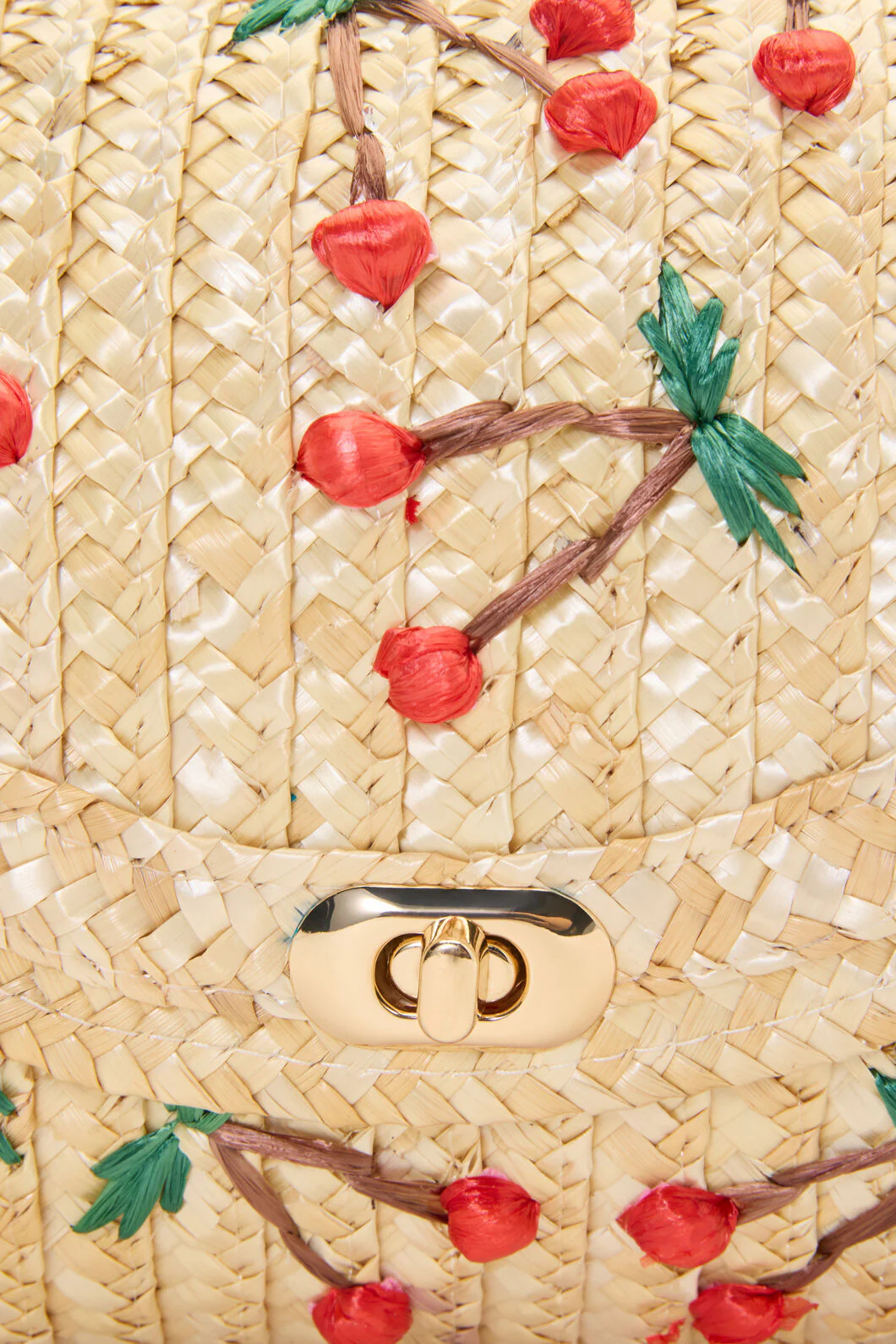 Cherry Straw Bag - Image 6