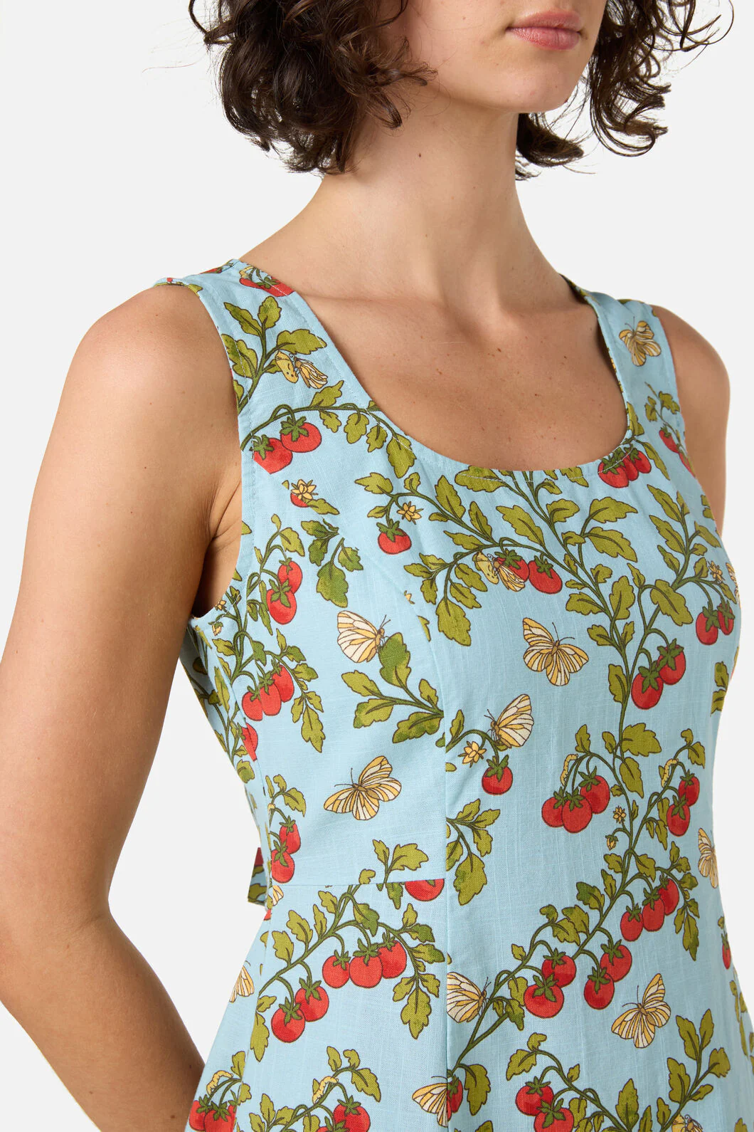 Cherry Tomatoes Midi Dress - Image 6
