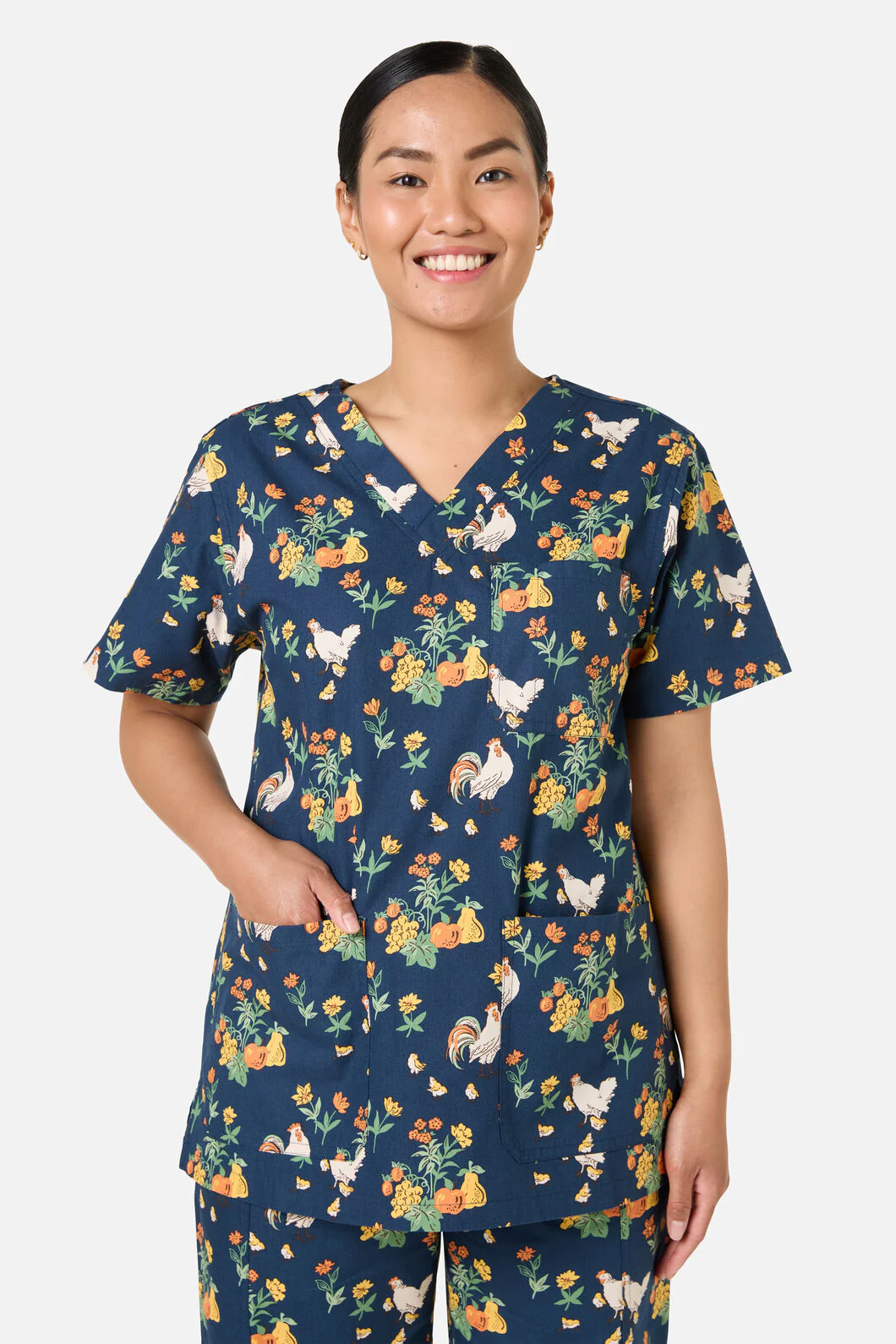 Chickens Scrub Set - Image 4