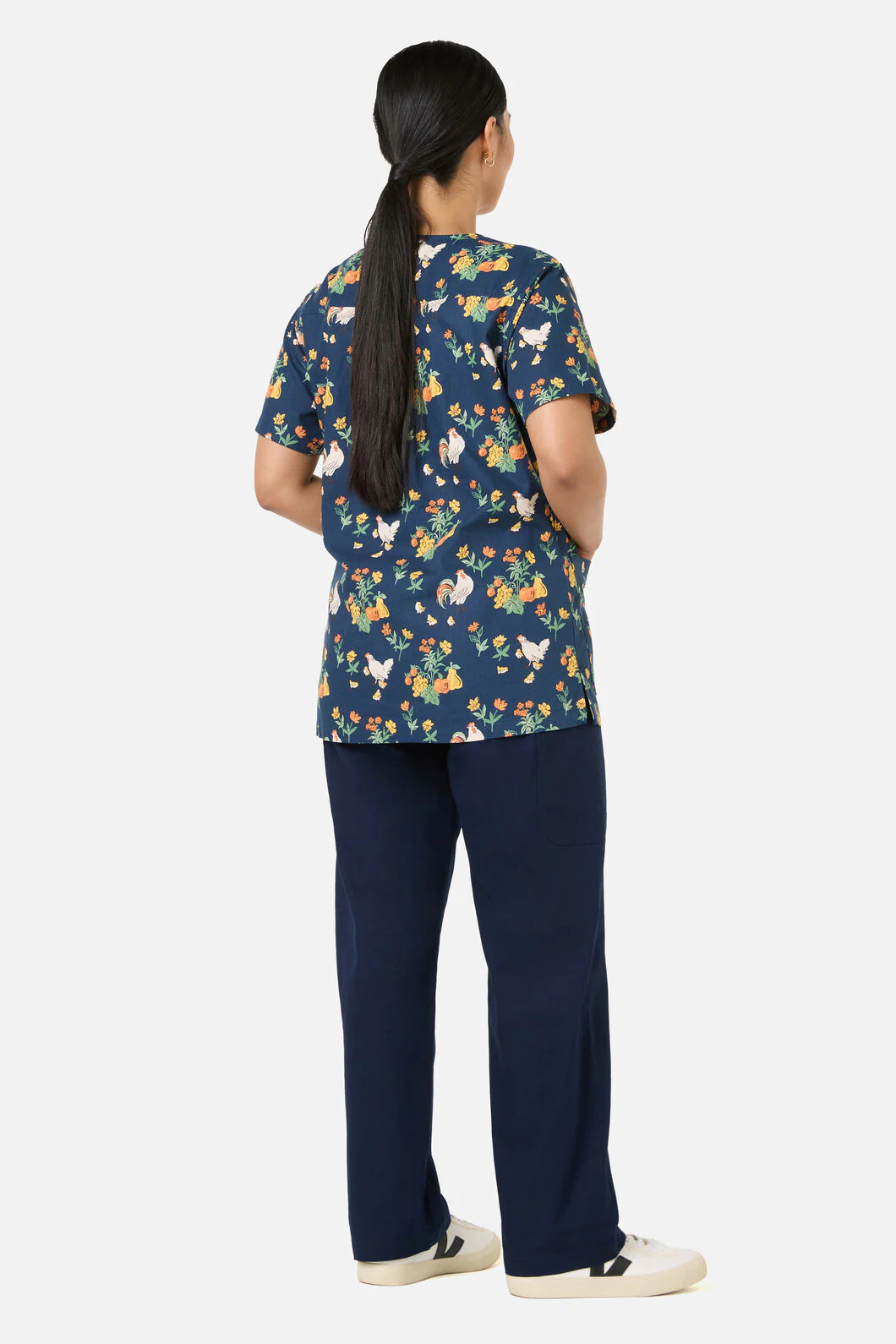 Chickens Scrub Top &Bottom Set - Image 4