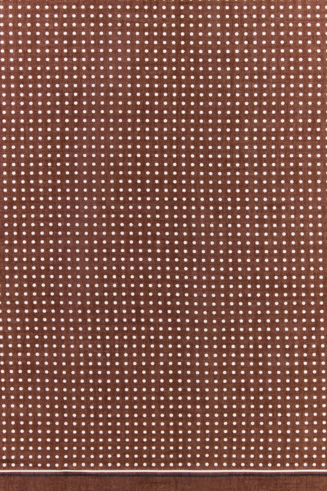 Chocolate Polka Dot Scarf - Image 3