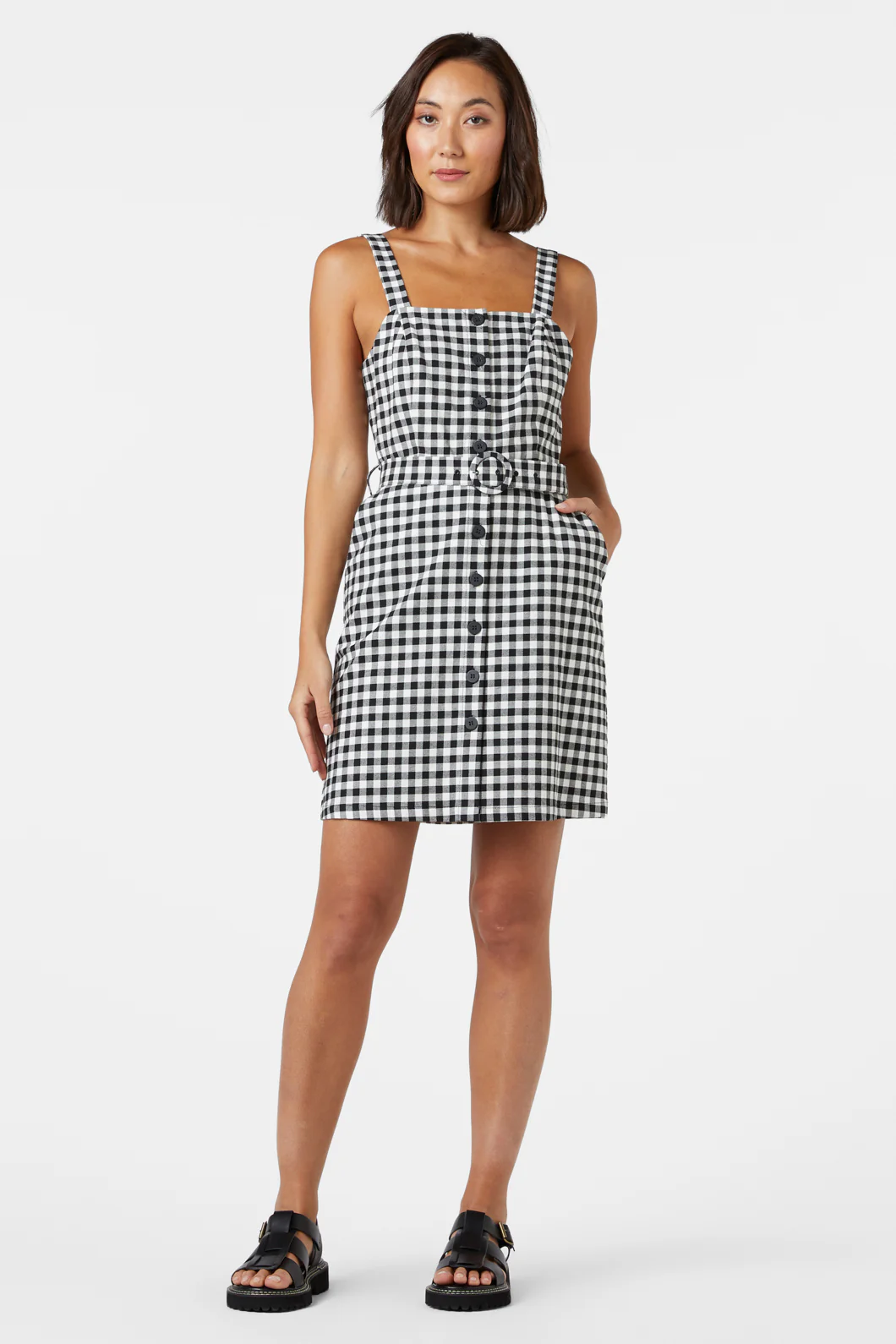 Claire Gingham Pinny - Image 2