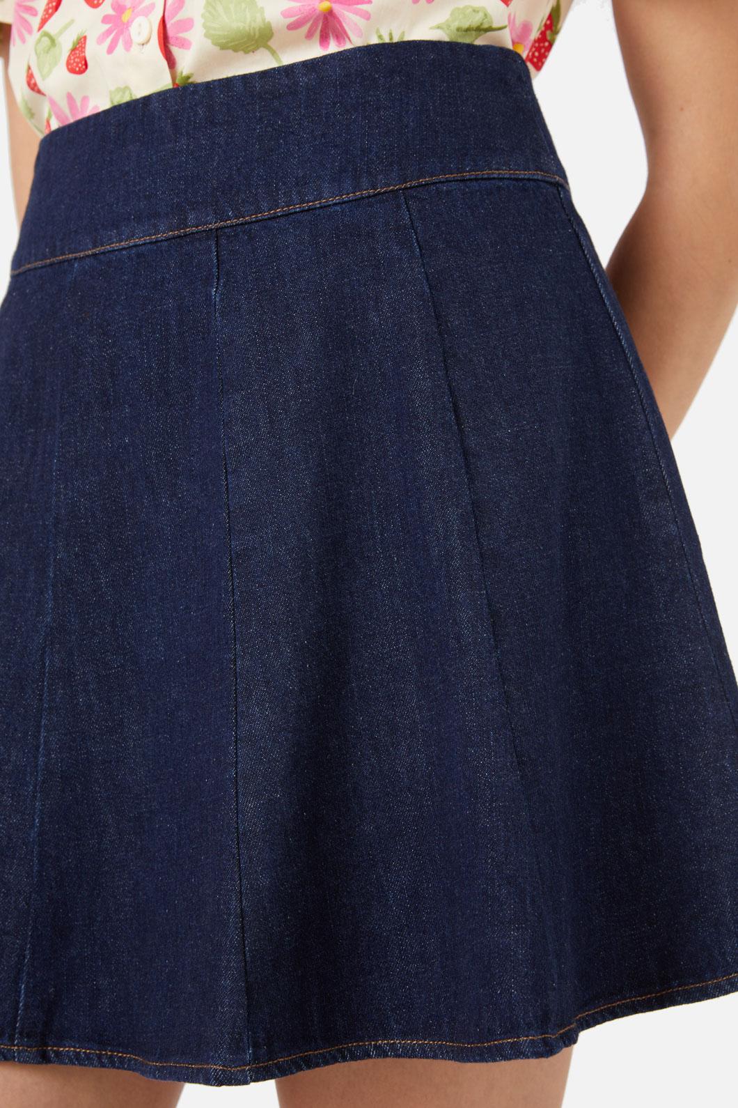 Clara Denim Mini Skirt - Image 10