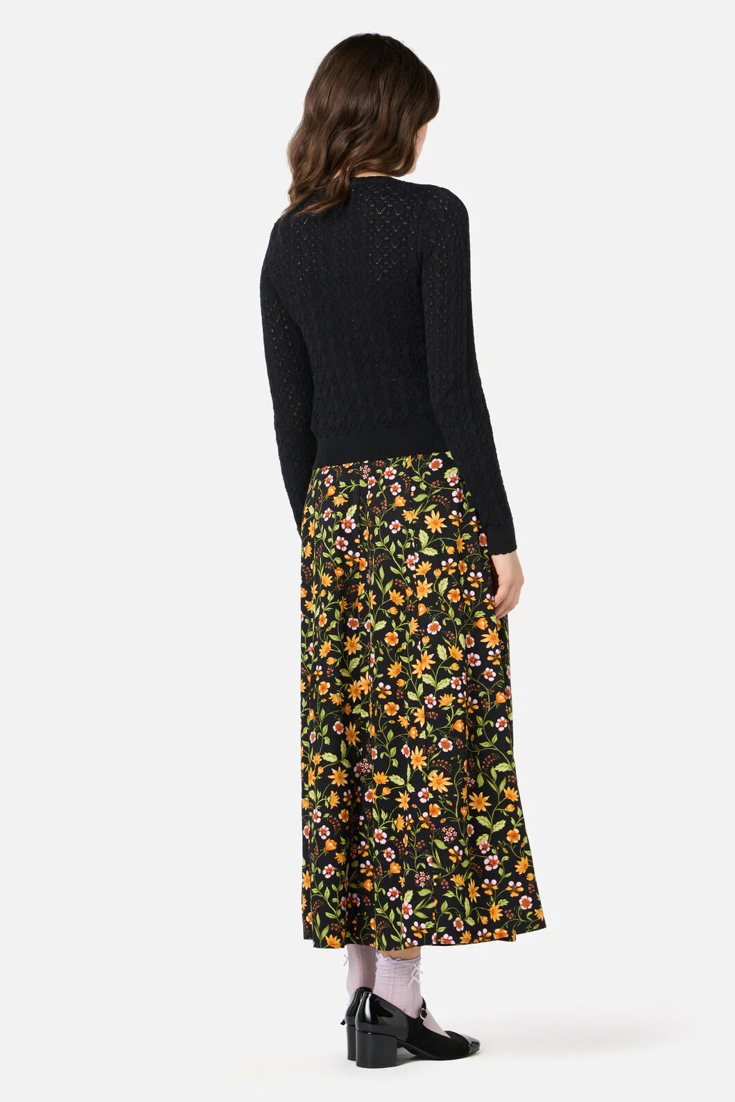 Clarissa Pointelle Cardigan - Image 9