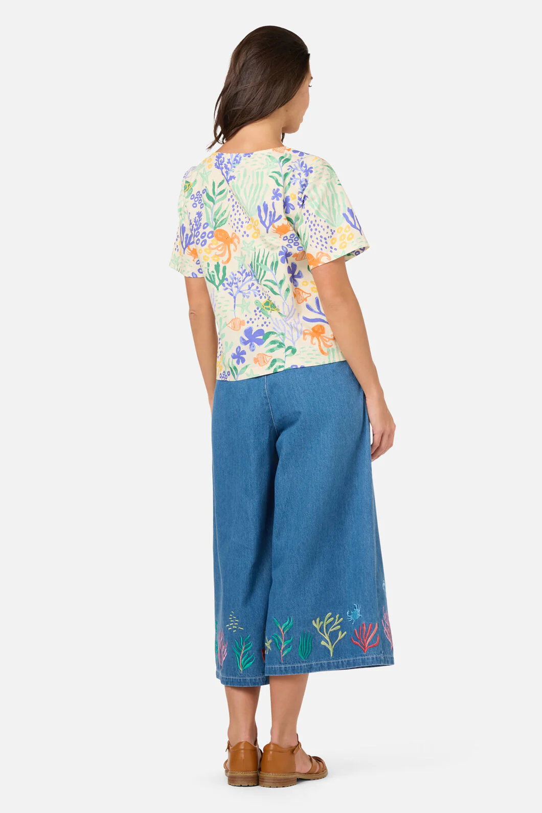 Coral Reef Short Sleeve Top - Image 4