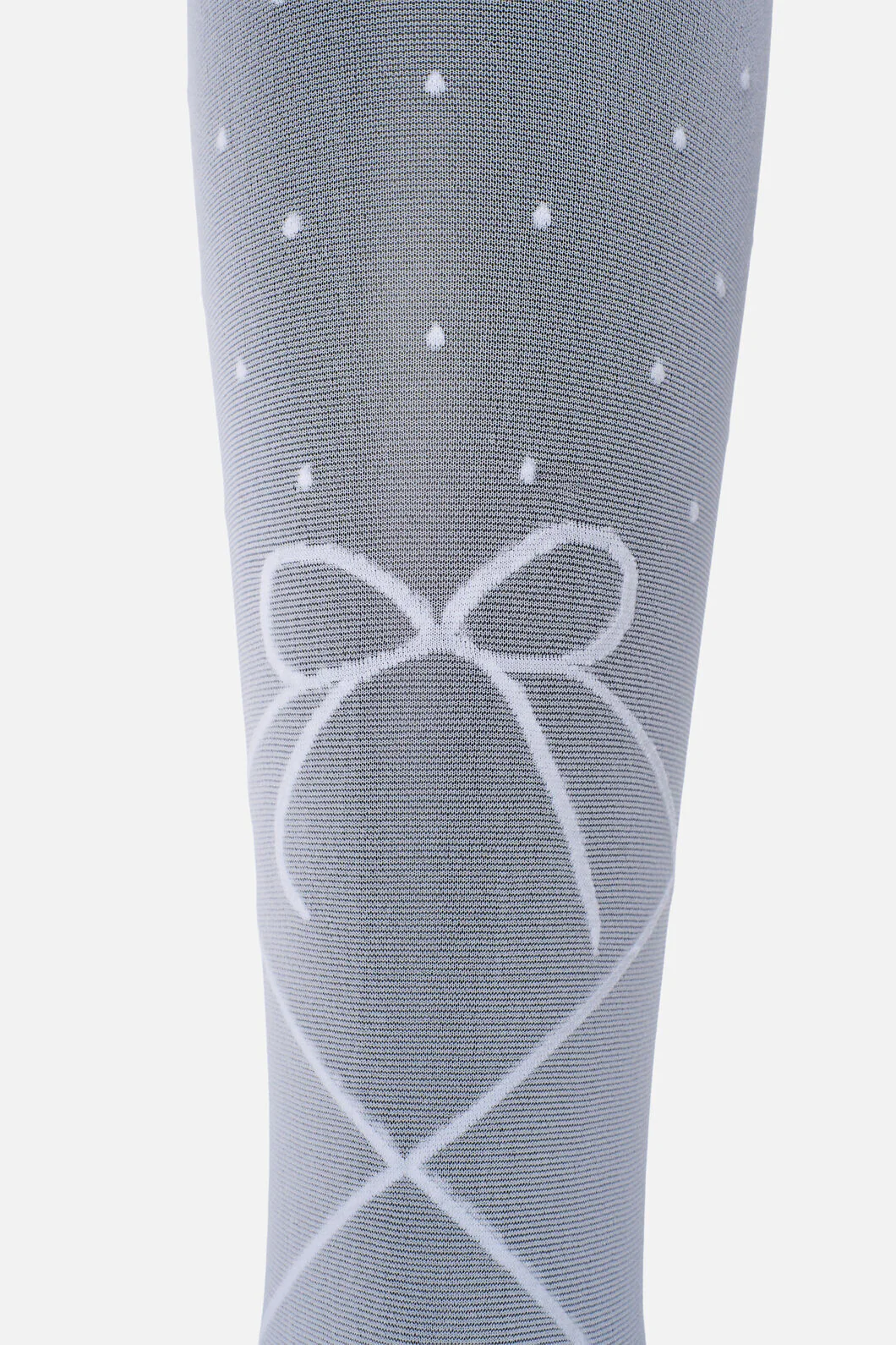 Cream Spot & Bow Tights - Image 3