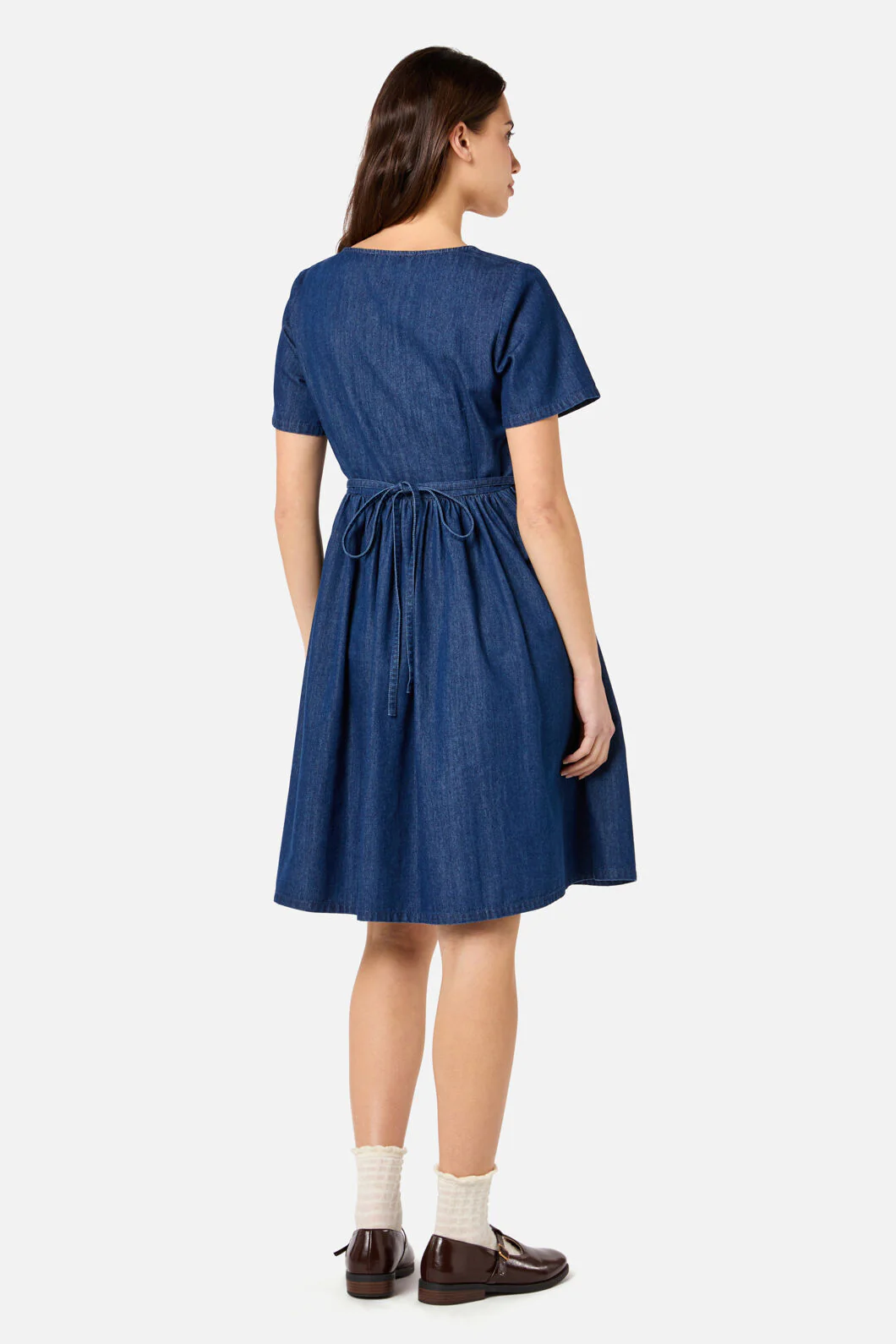 Cute Dogs Embroidered Dress - Image 7