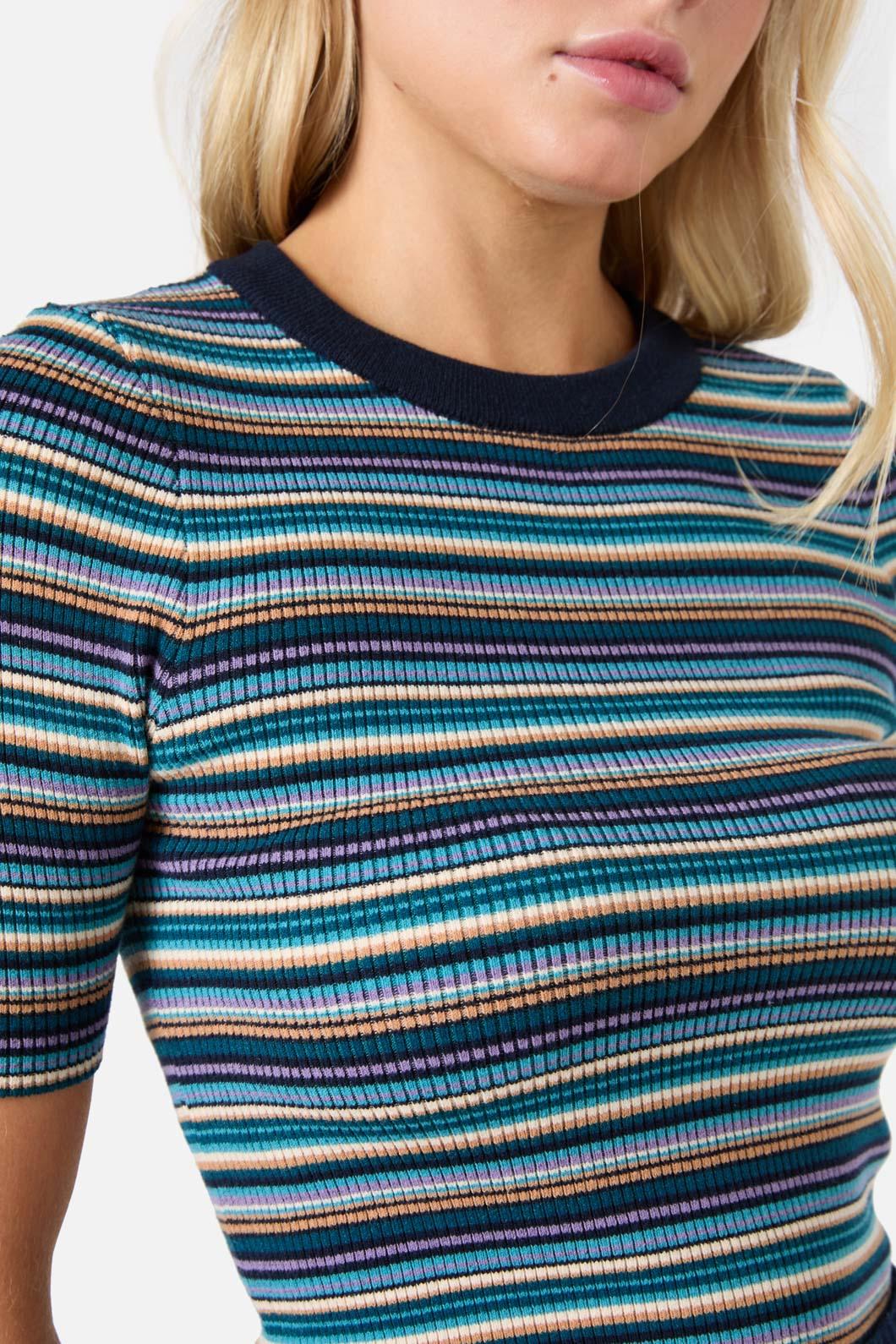 Cydney Stripe Rib Knit Top - Image 12