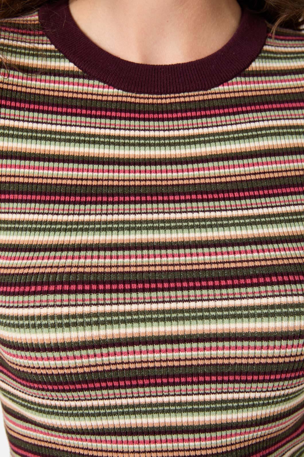 Cydney Stripe Rib Knit Top - Image 7