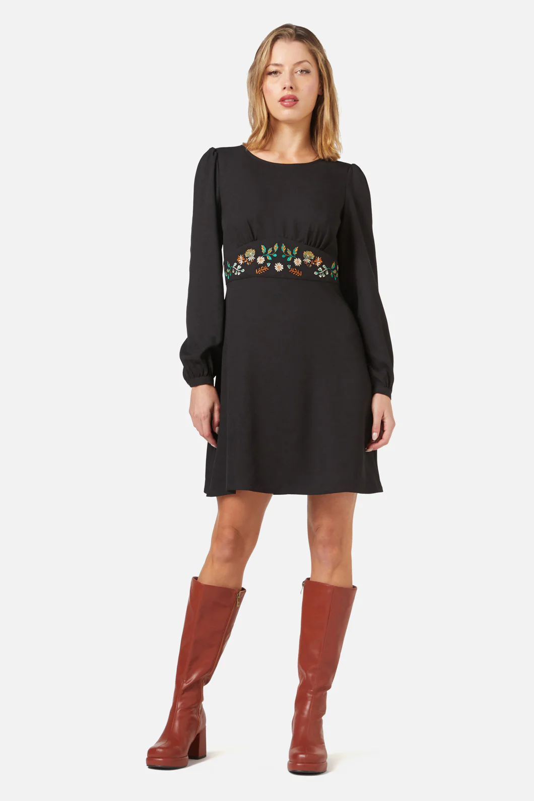 Cynthia Emb Dress