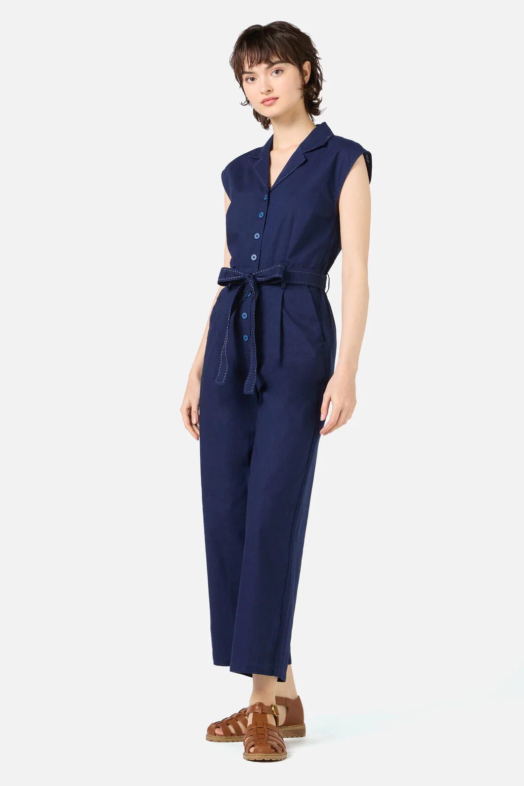 Dani Collared Jumpsuit - Image 3