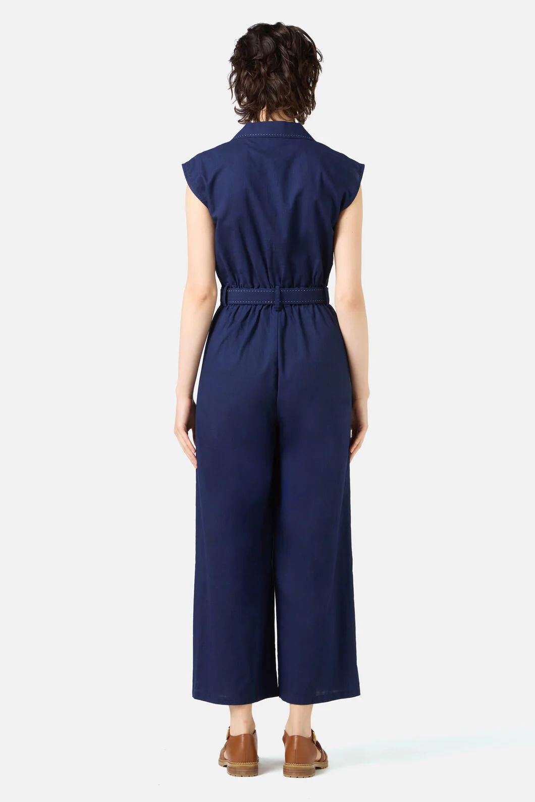 Dani Collared Jumpsuit - Image 4