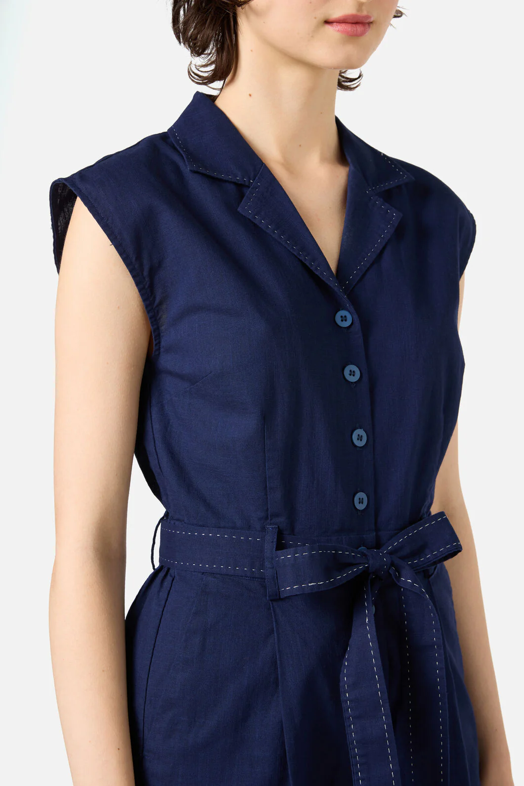 Dani Collared Jumpsuit - Image 5