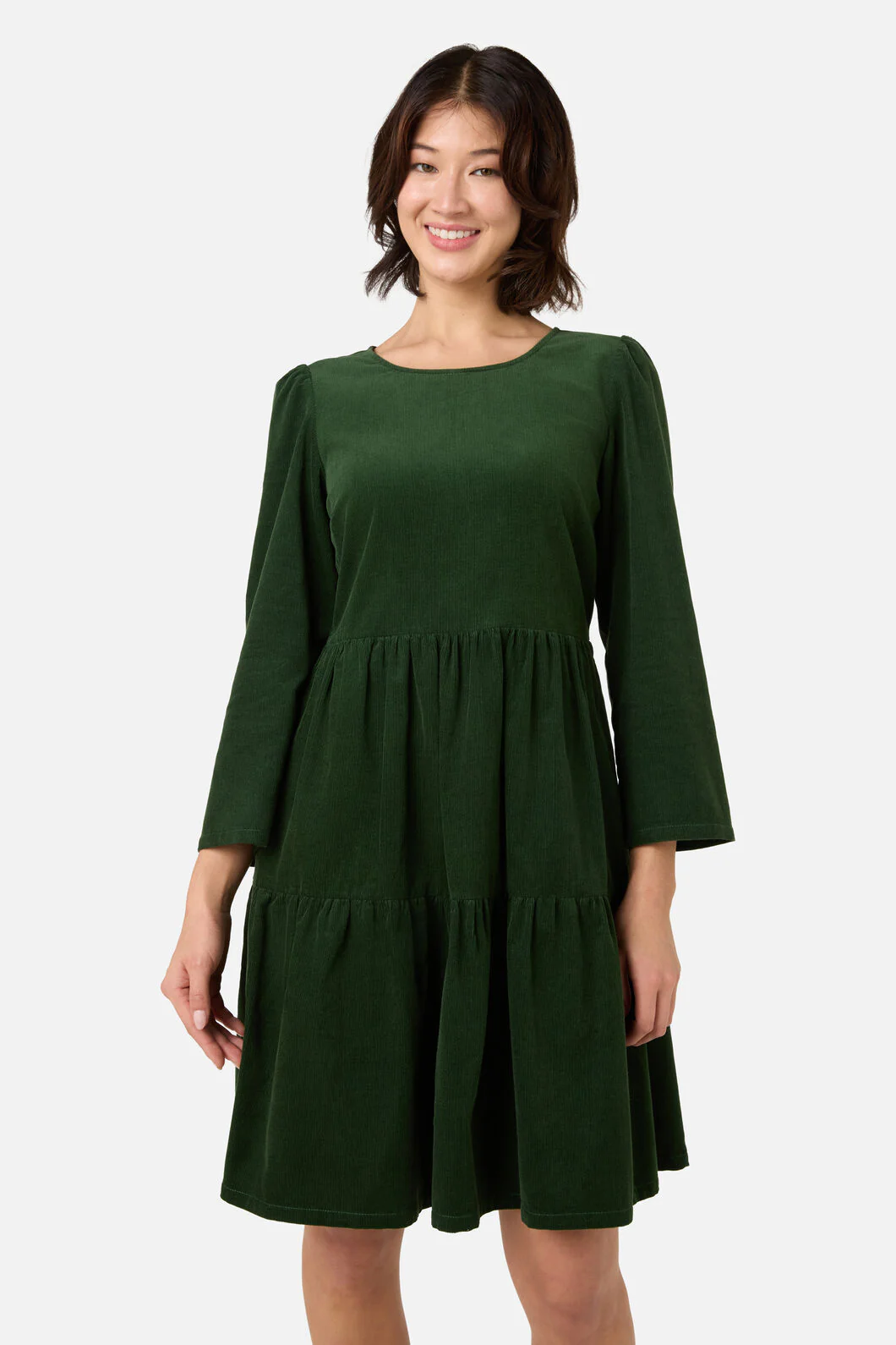 Dani Cord Sleeved Dress