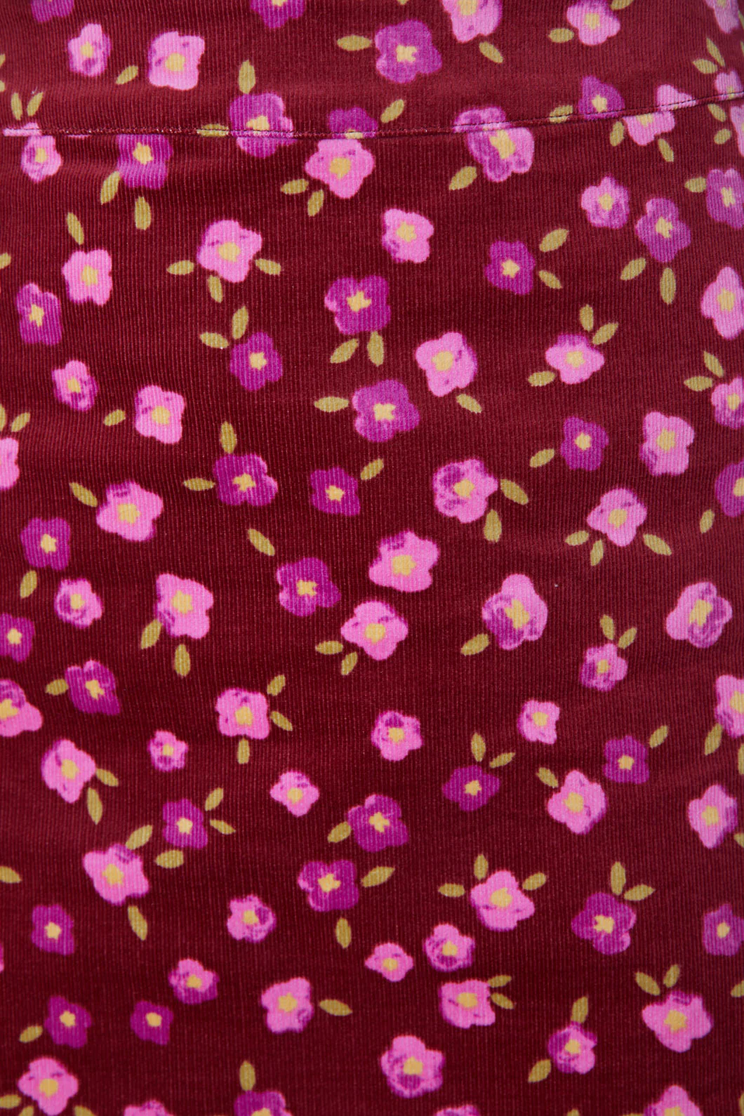 Danielle Ditsy Cord Skirt - Image 13