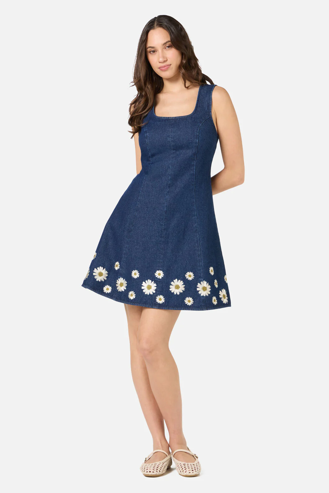 Daria Denim Dress - Image 3