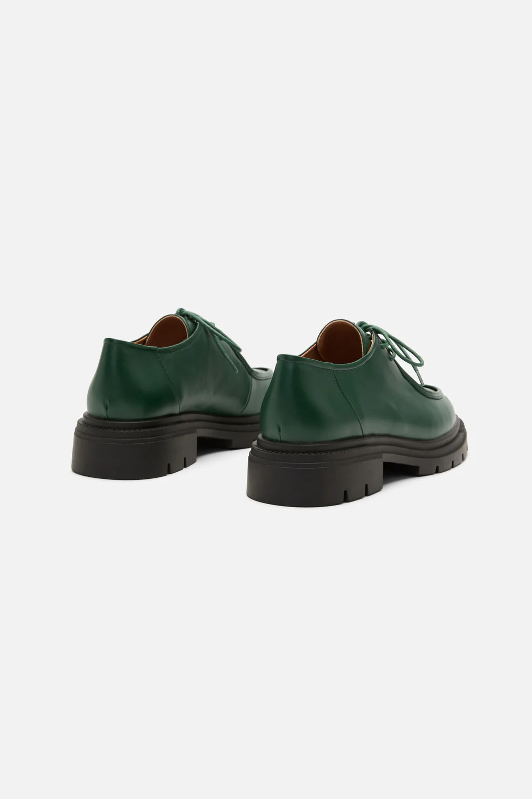Dark Green Lace Up Brogue - Image 5