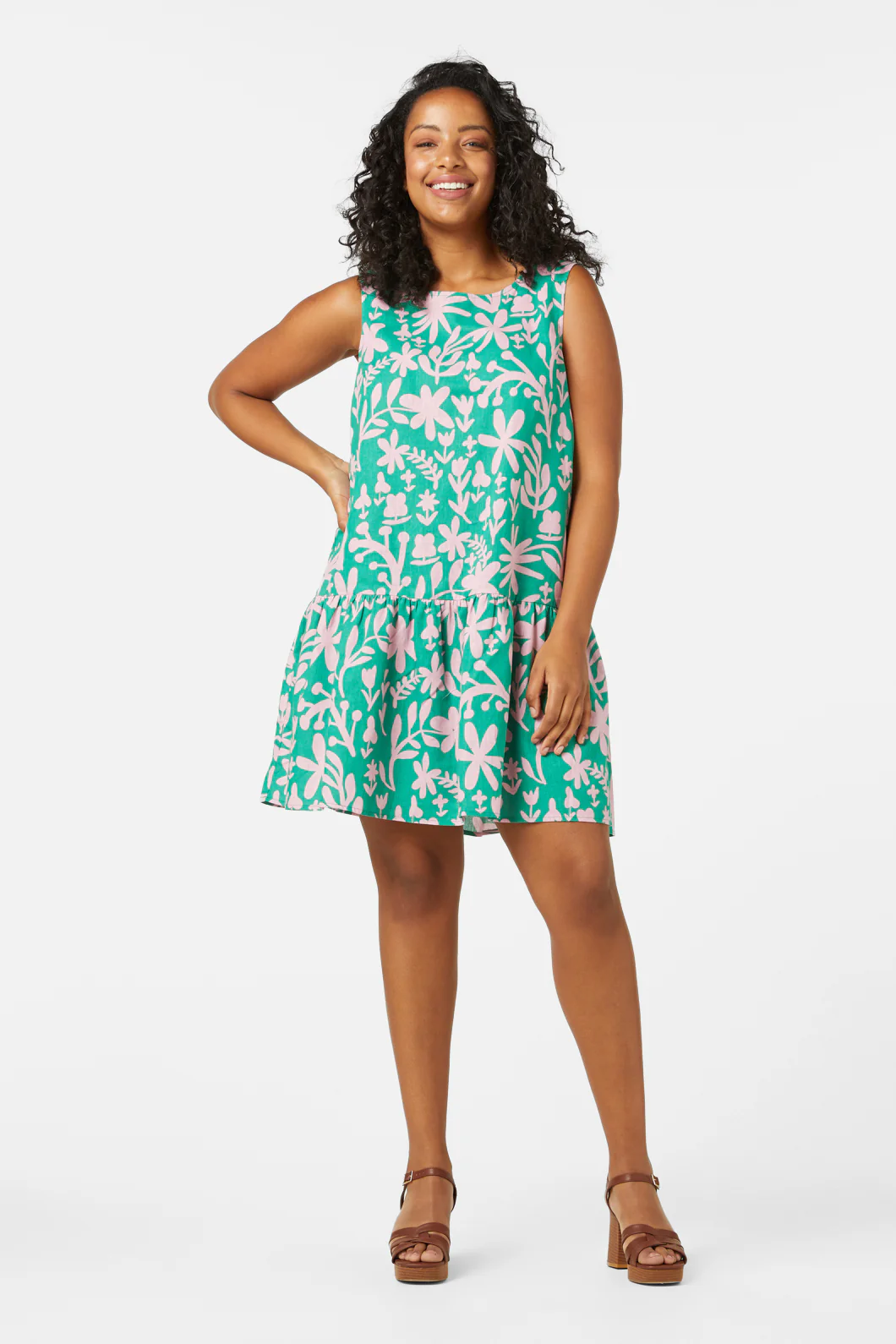 Della Floral Shift Dress - Image 2