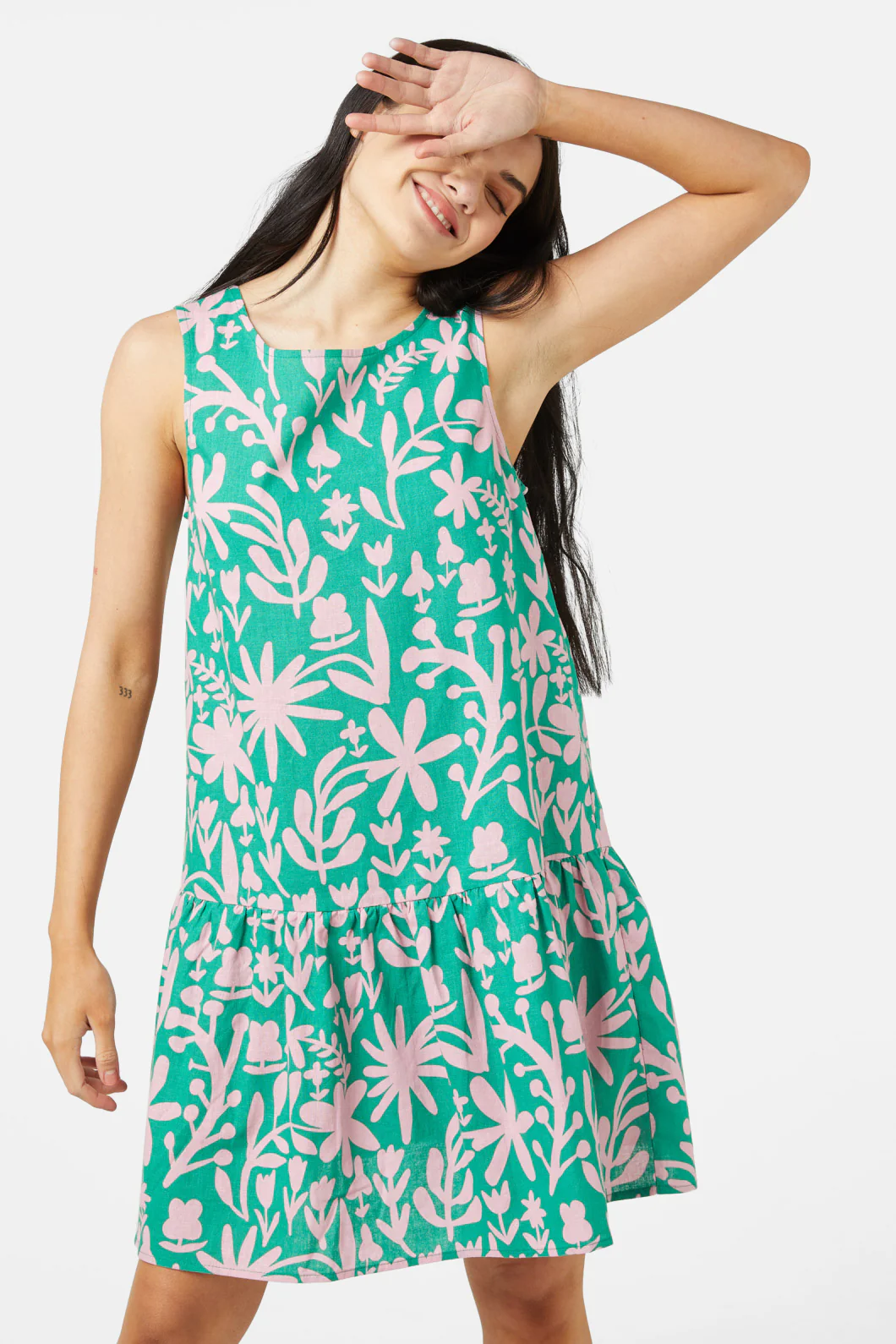 Della Floral Shift Dress - Image 5