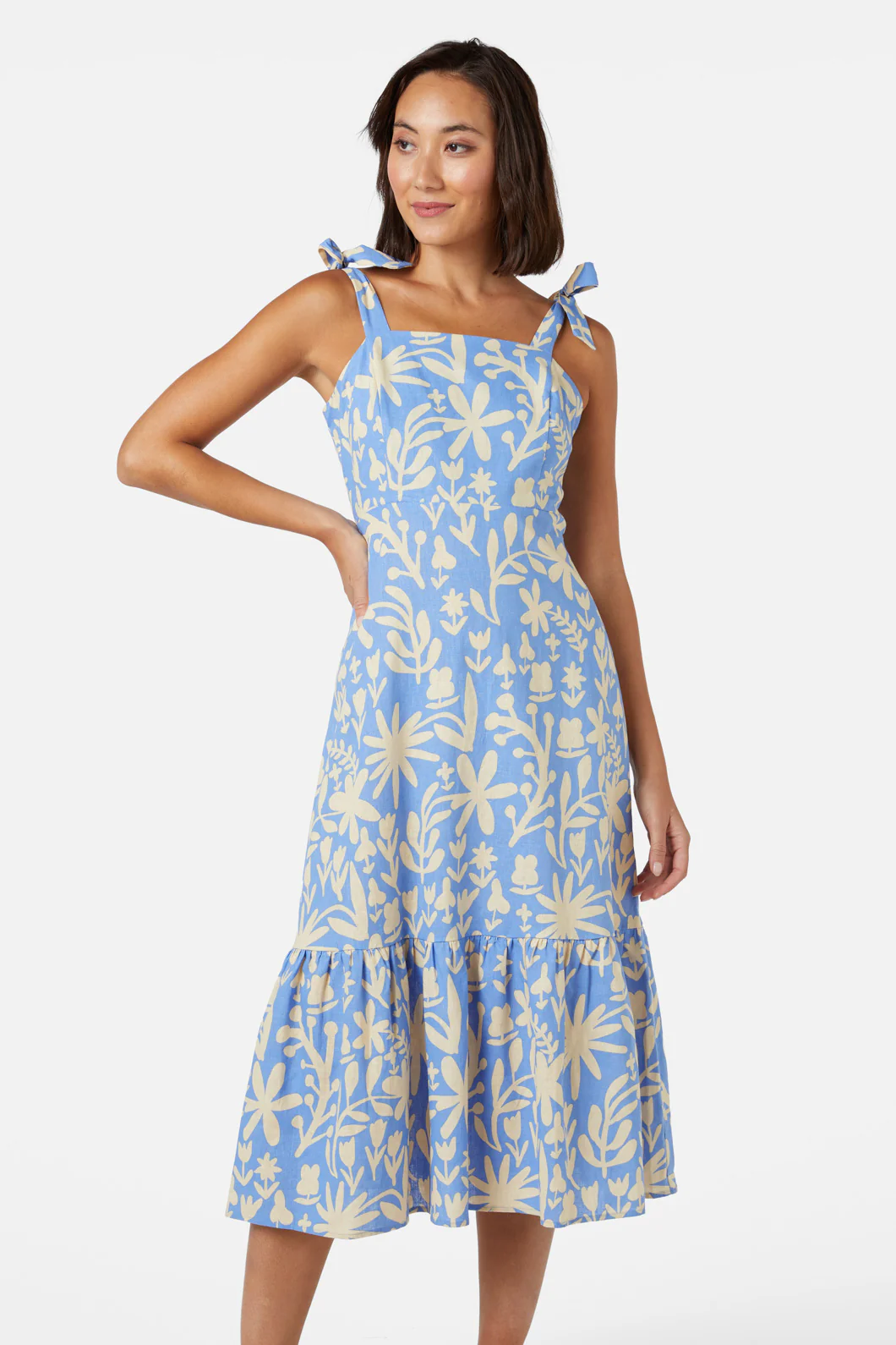 Della Floral Sun Dress - Image 2