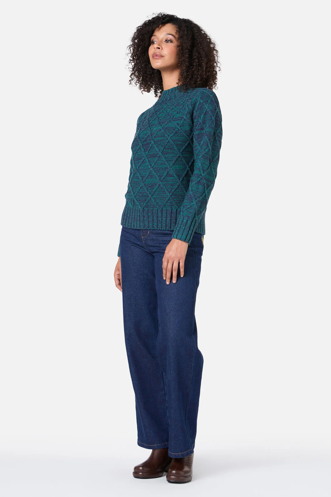 Demi Diamond Knit Jumper - Image 10