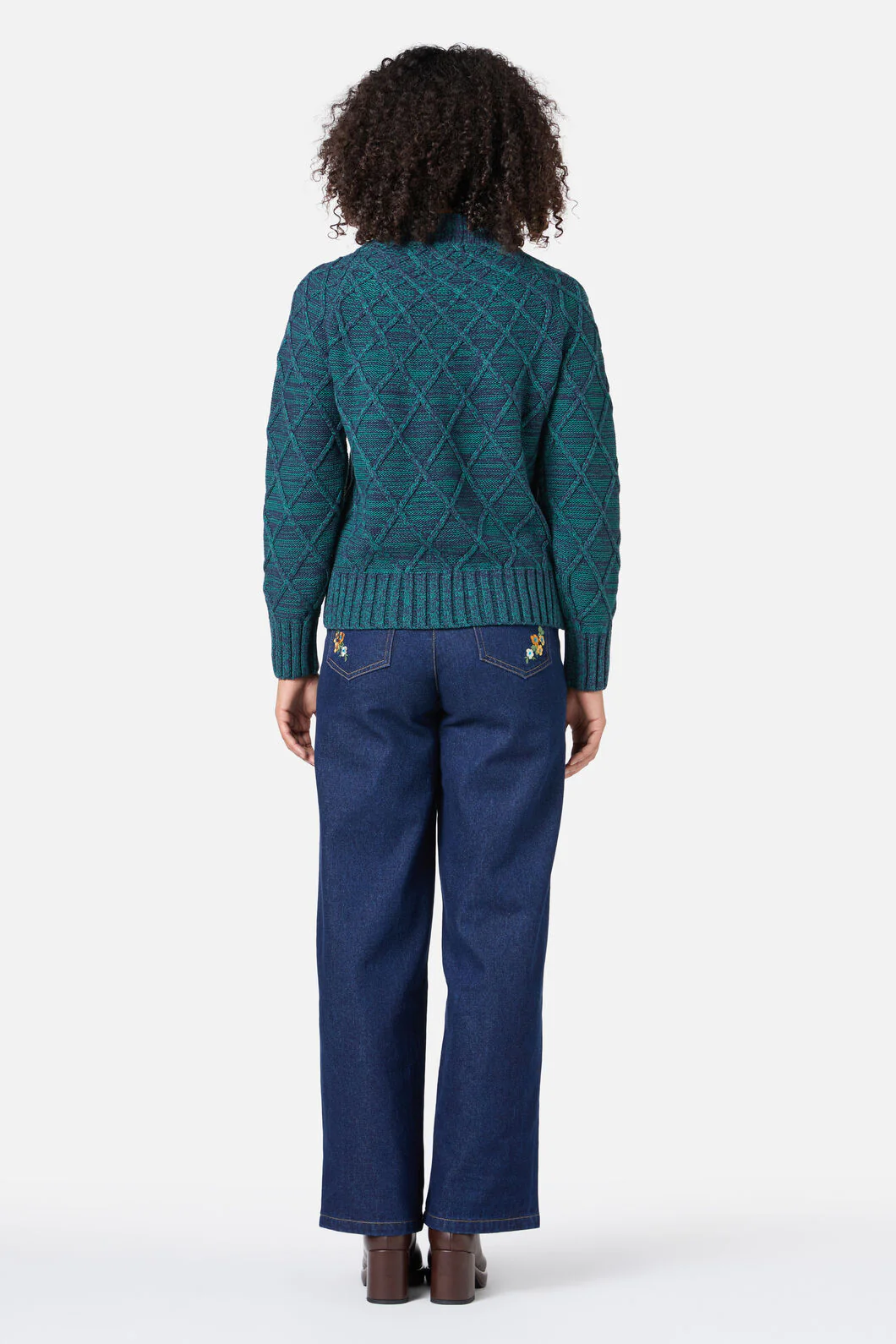 Demi Diamond Knit Jumper - Image 11