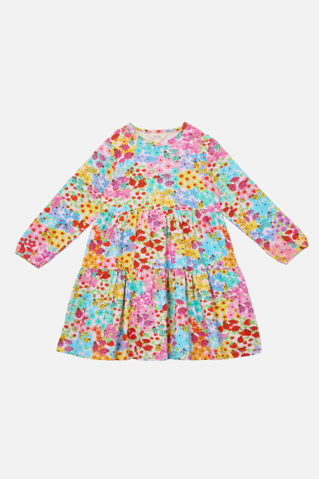 Ditsy Floral Kids Dress - Image 2