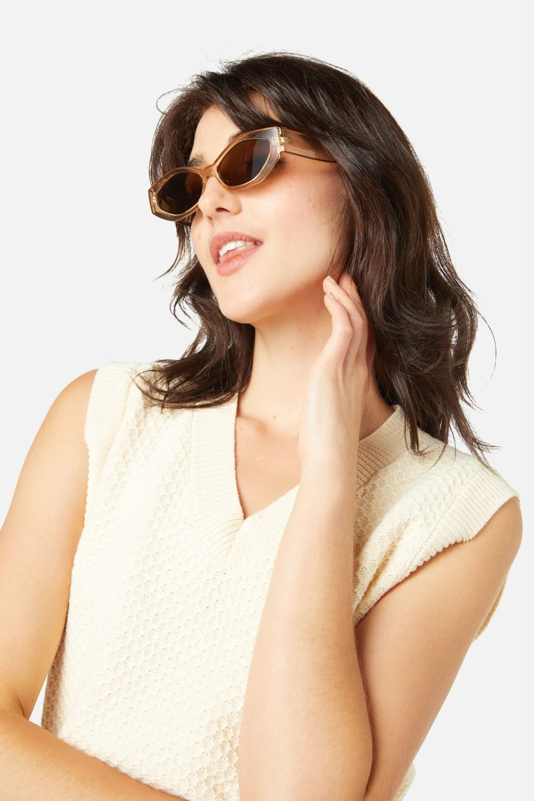 Edgy Small Cat Sunglasses - Image 4