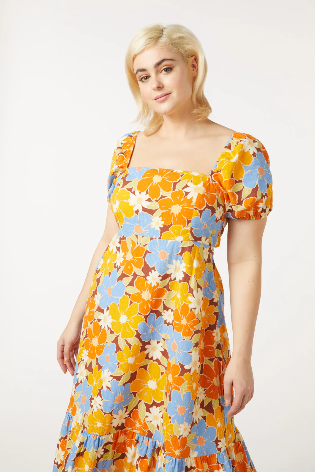 Edie Floral Midi Dress - Image 2