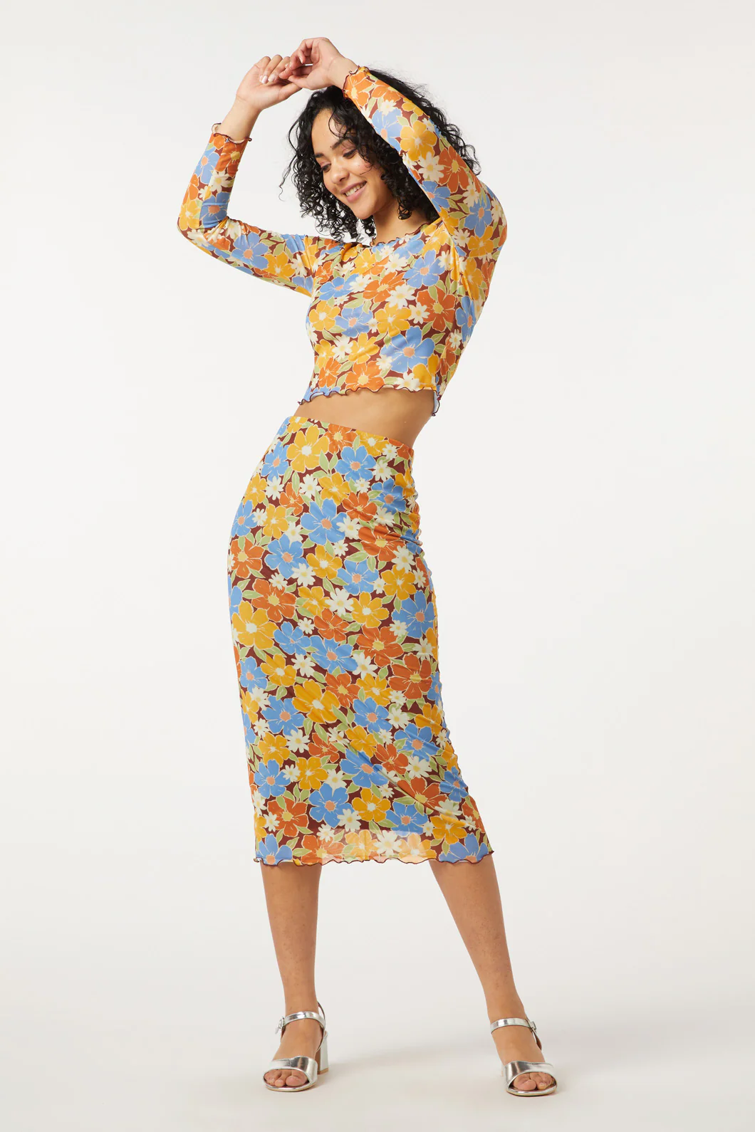 Edie Mesh Skirt - Image 6