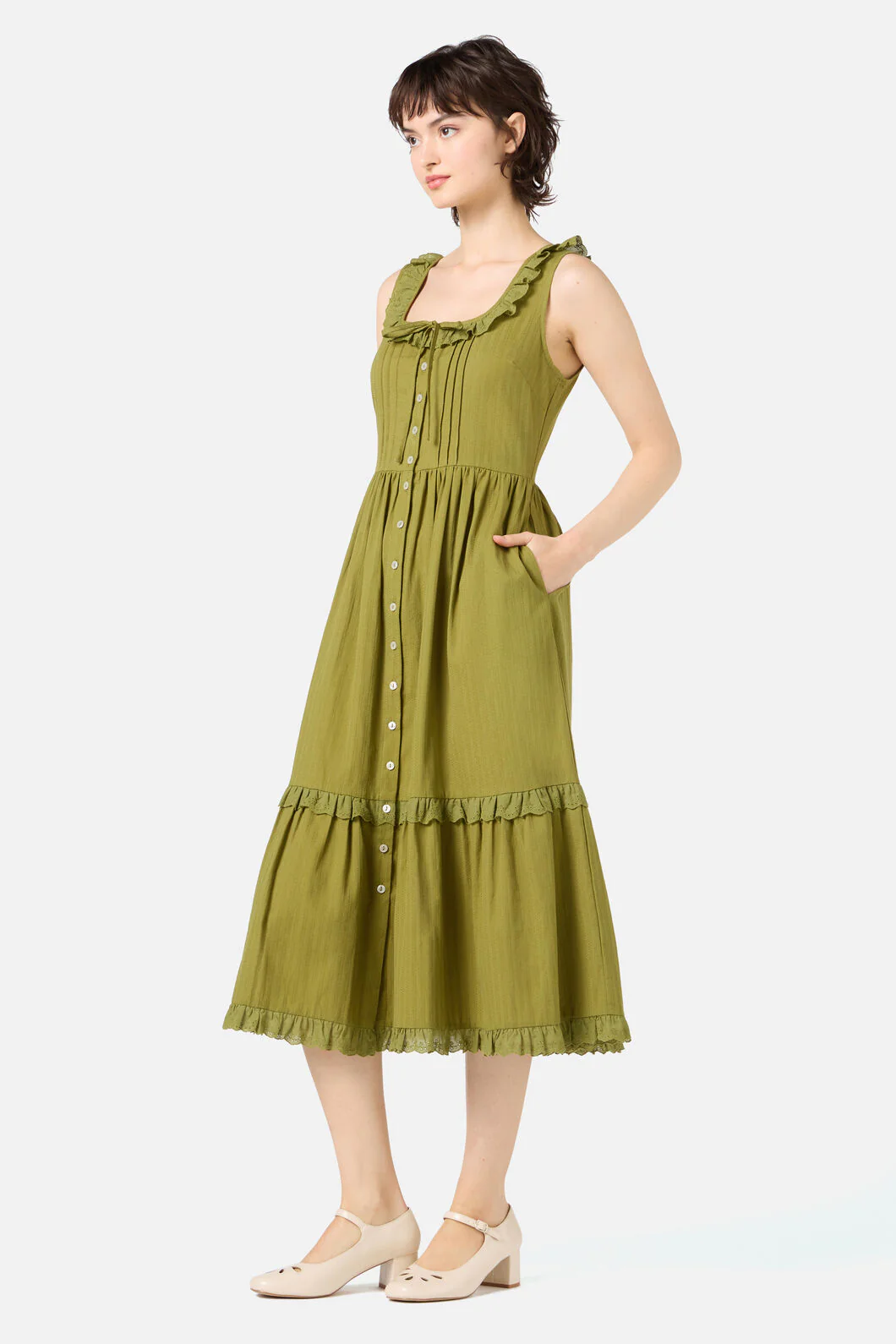 Elise Corset Midi Dress - Image 3