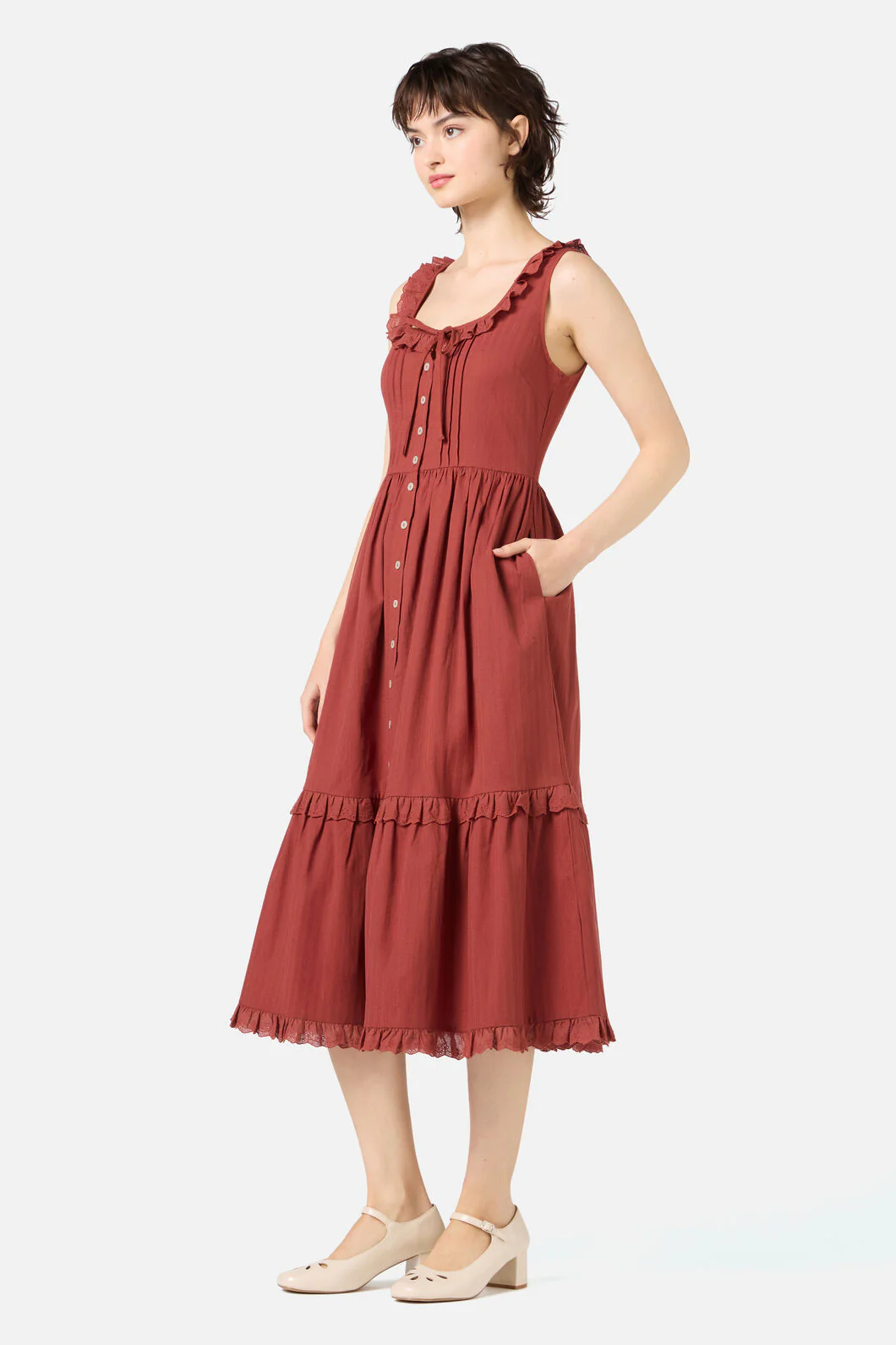 Elise Corset Midi Dress - Image 9