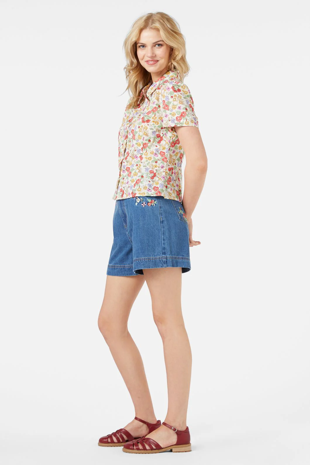 Ella Flora Blouse - Image 3