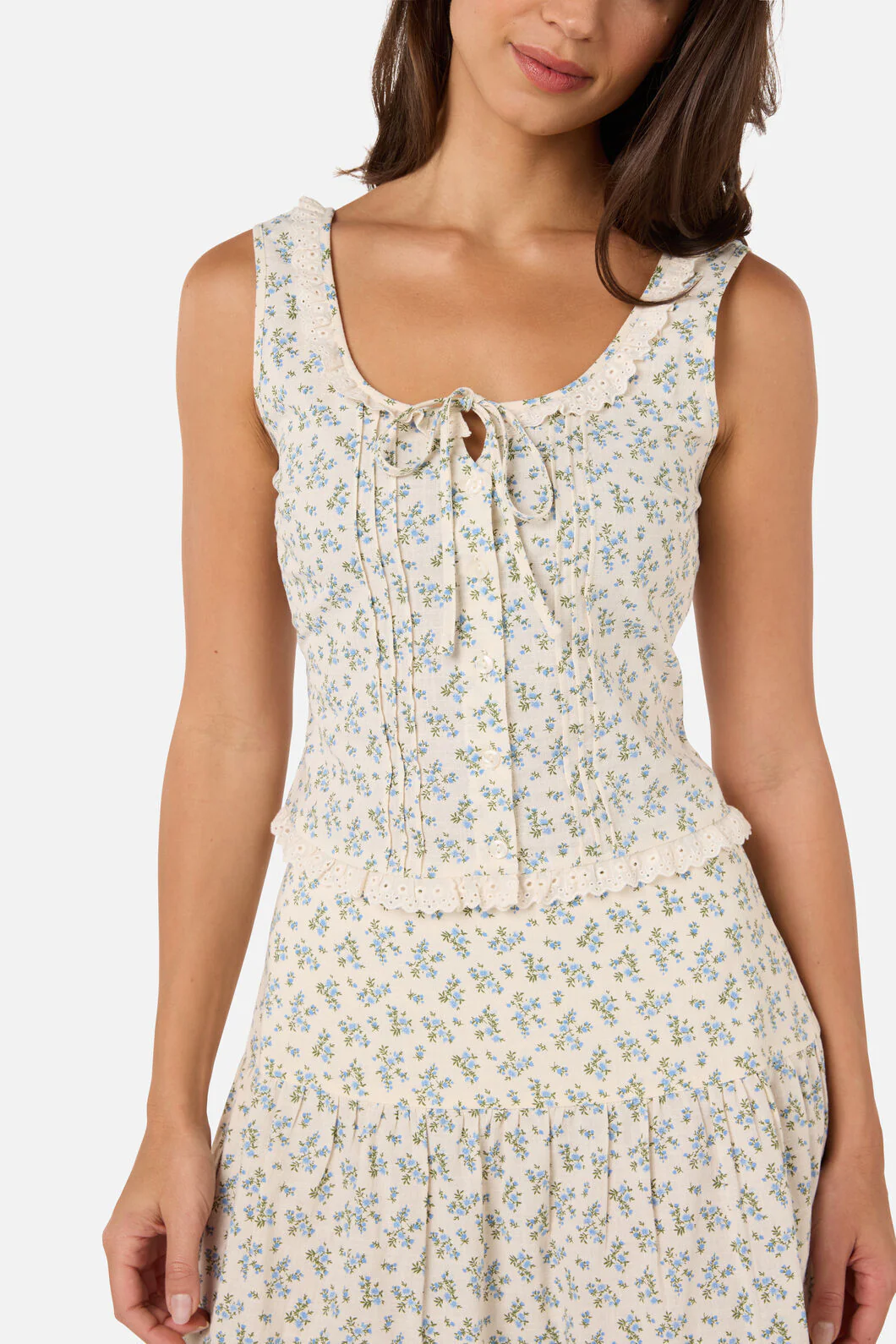 Elodie Ditsy Corset Top - Image 5